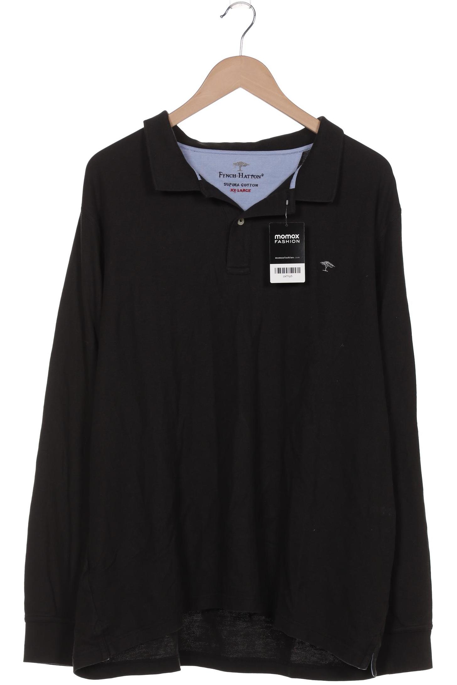

Fynch Hatton Herren Poloshirt, schwarz, Gr. 56