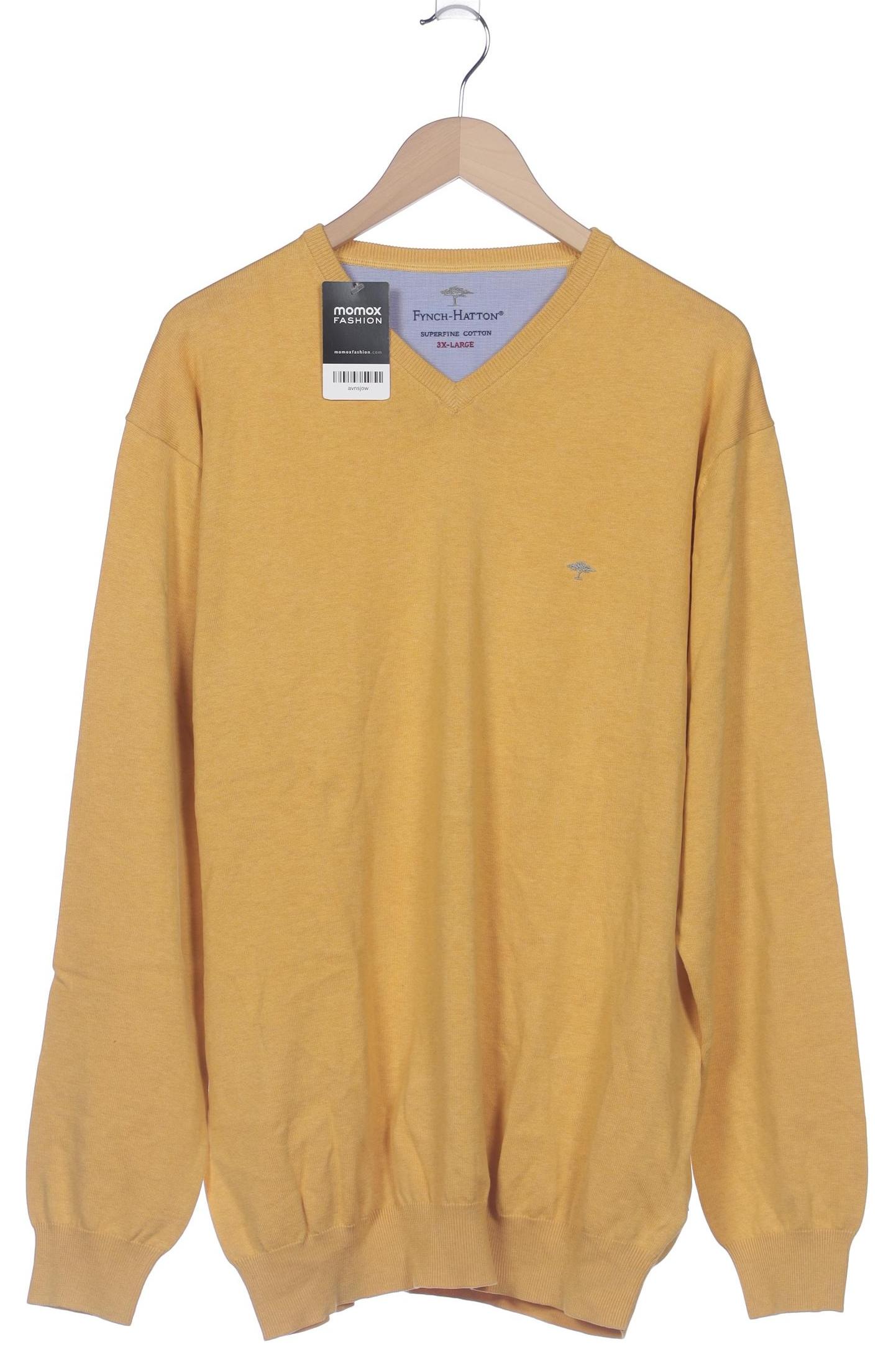 Thumbnail - Fynch Hatton Herren Pullover, gelb, Gr. 58