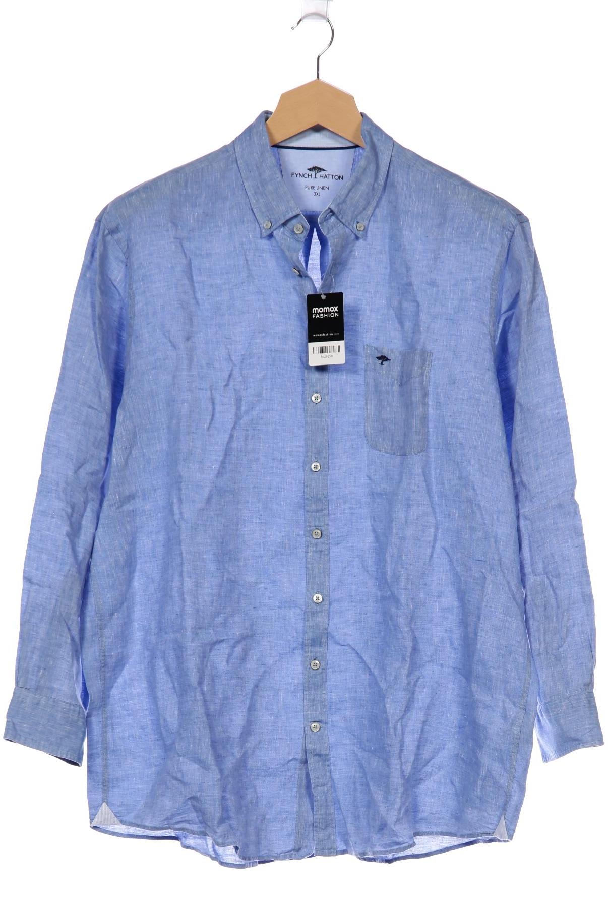 

Fynch Hatton Herren Hemd, blau, Gr. 58