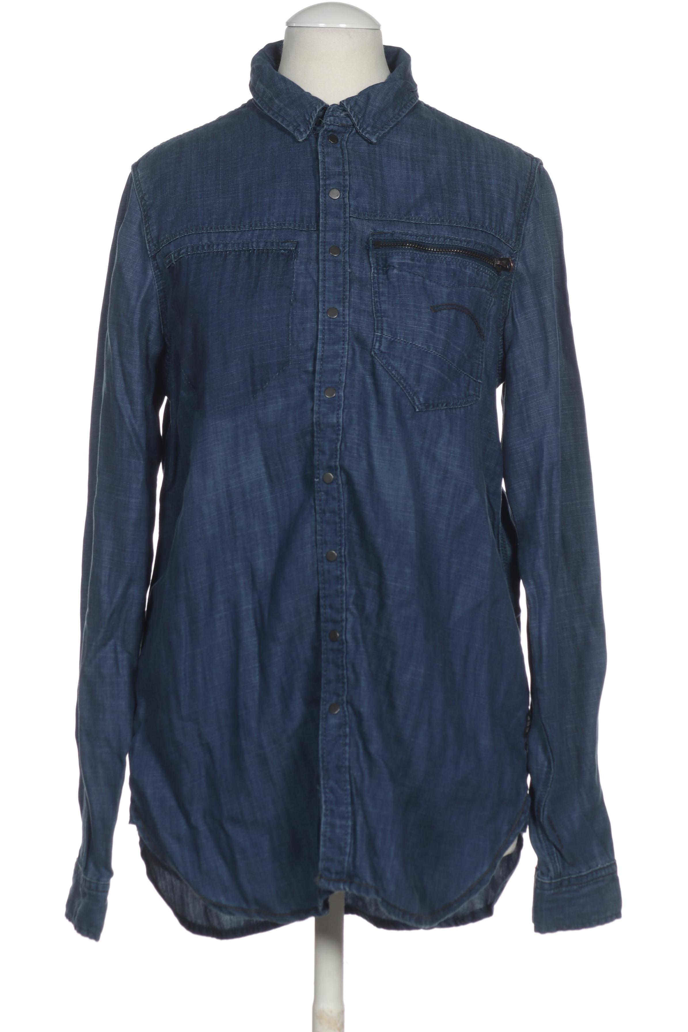 

G Star RAW Damen Bluse, blau, Gr.