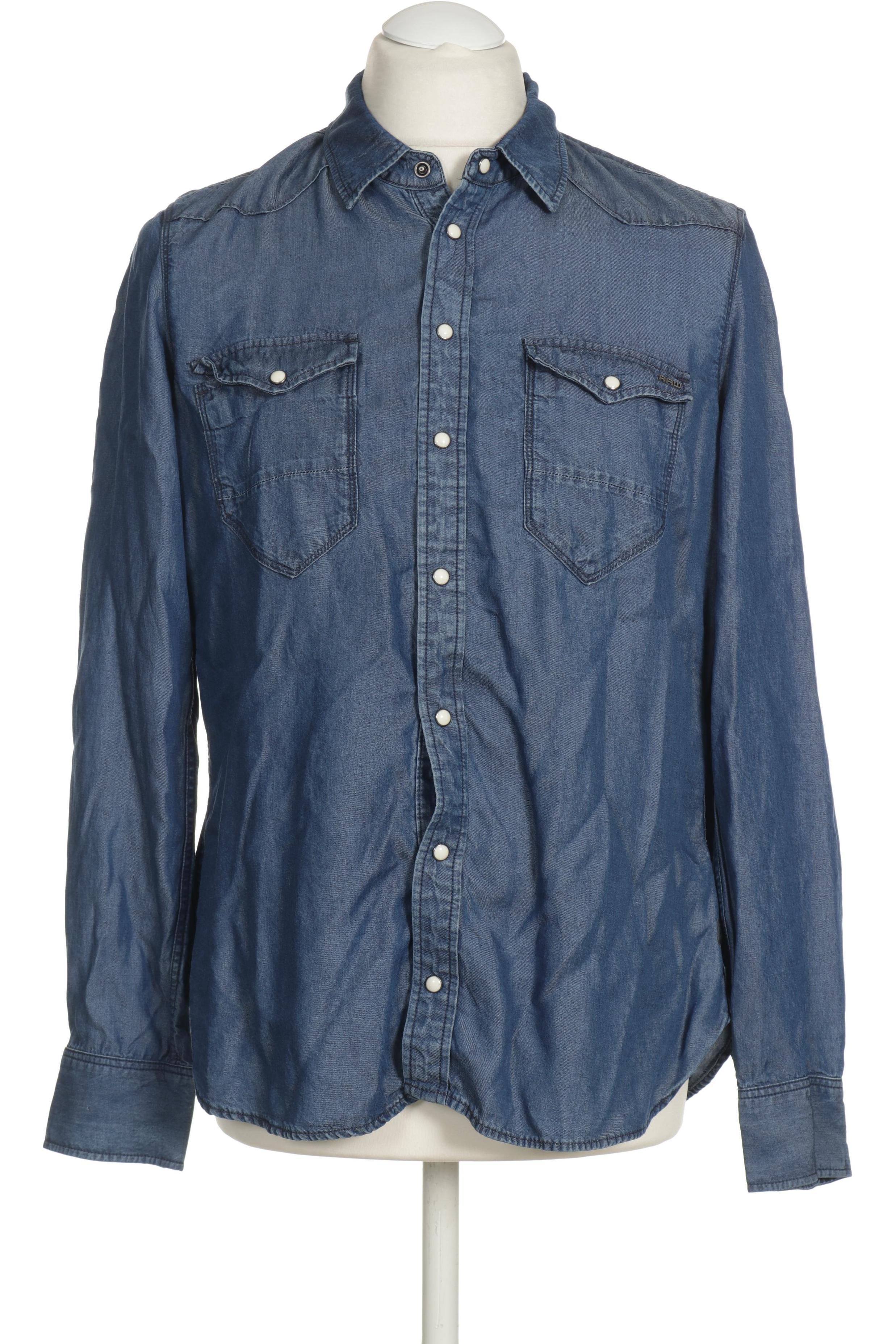 

G Star RAW Damen Bluse, blau, Gr.