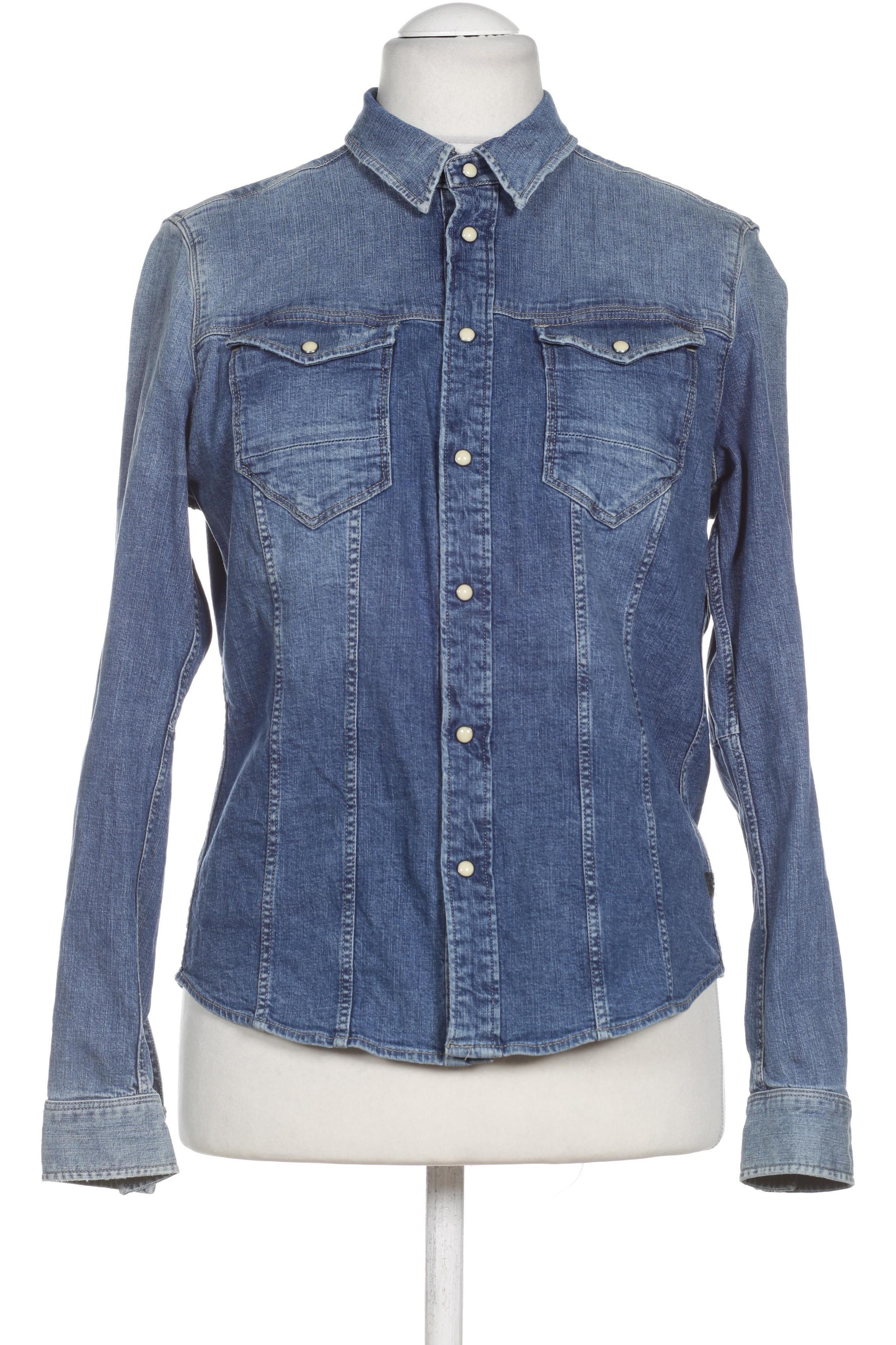 

G Star RAW Damen Bluse, blau, Gr.