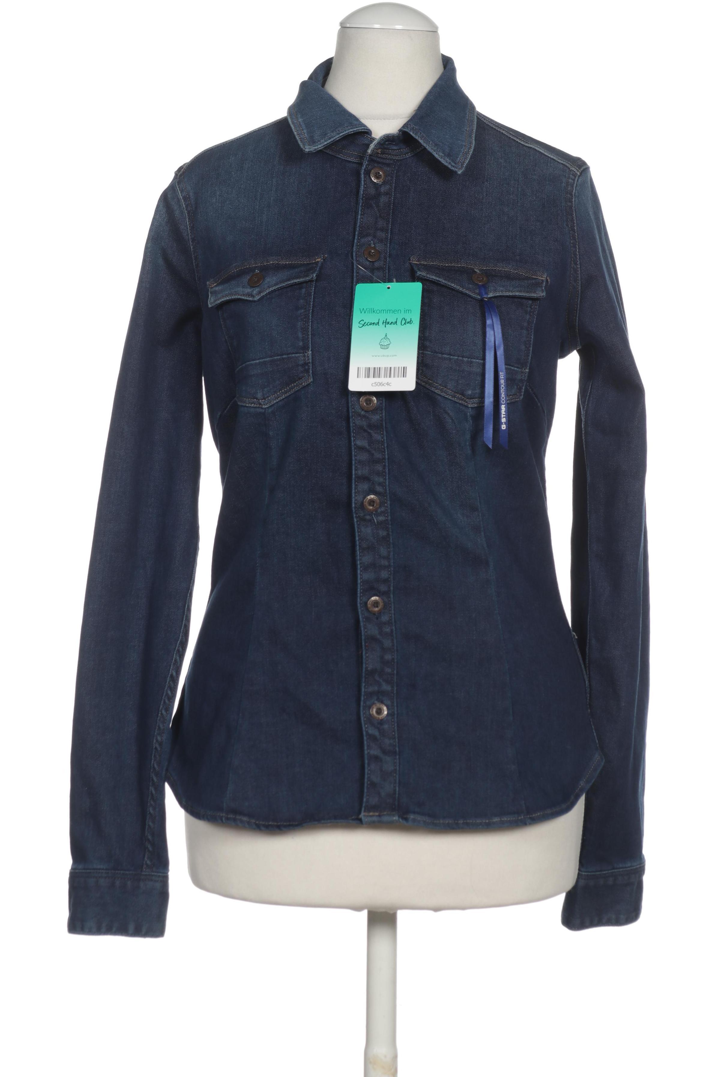 

G Star RAW Damen Bluse, blau, Gr.