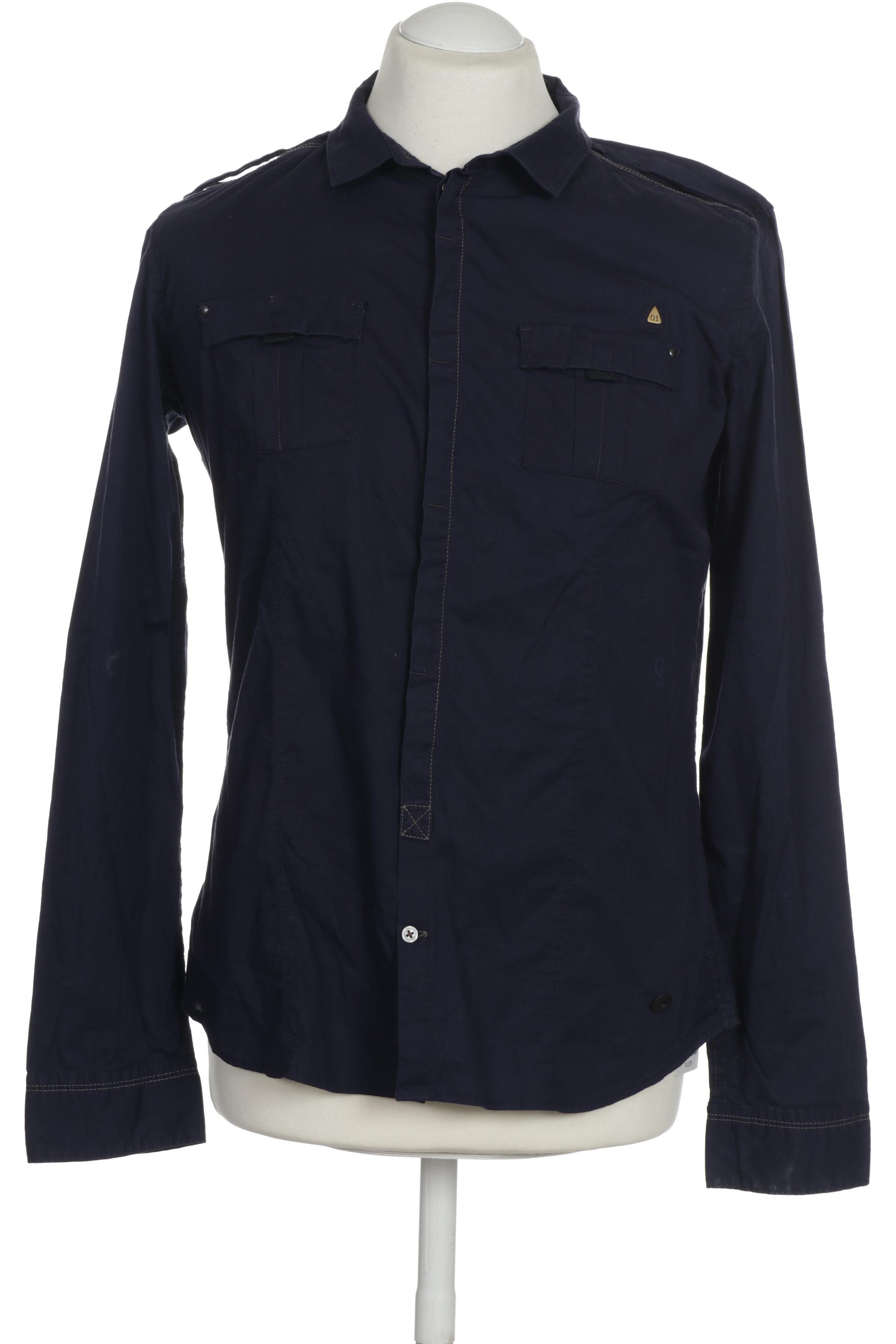 

G Star RAW Damen Bluse, blau, Gr.