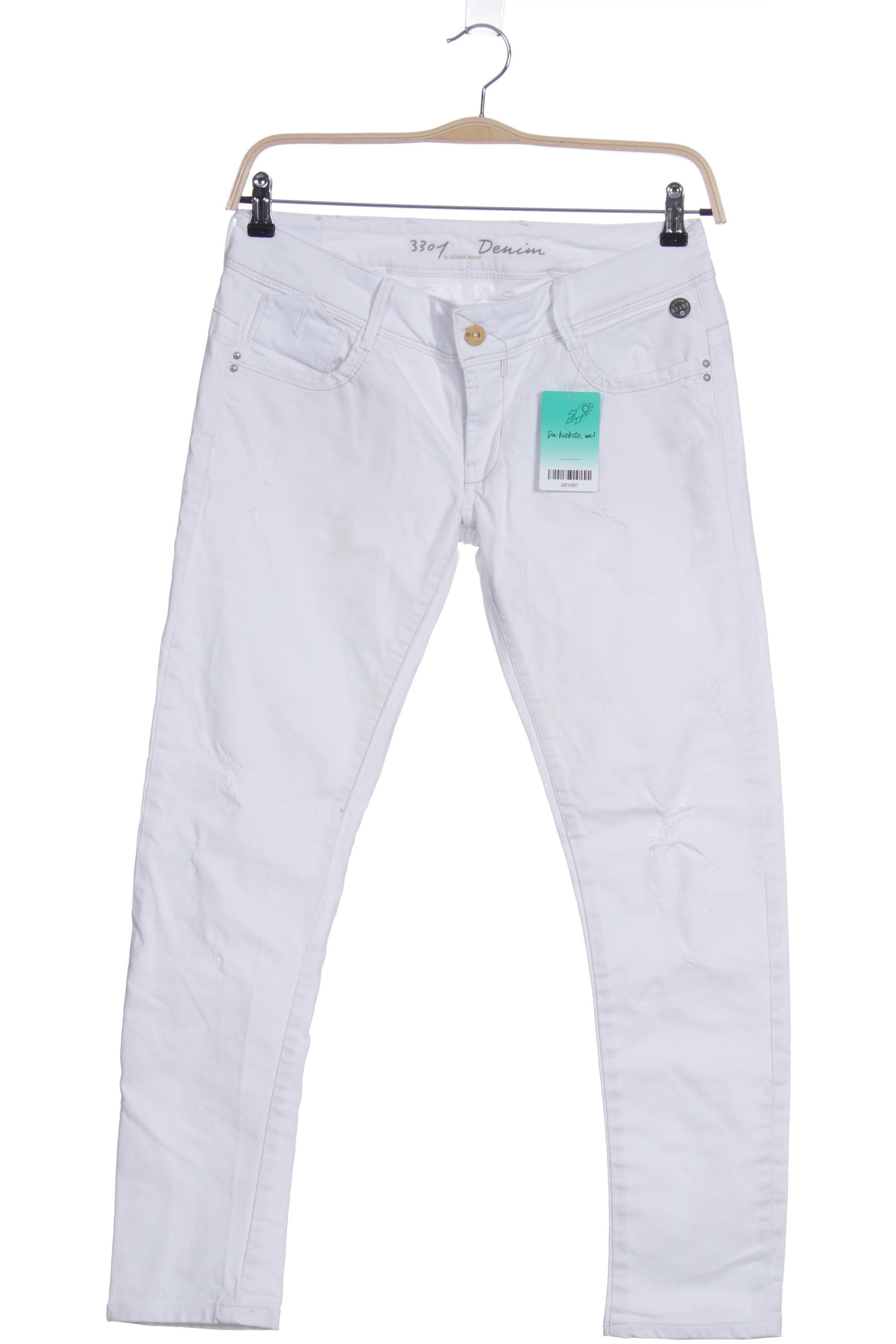 

G Star RAW Damen Jeans, weiß, Gr. 30