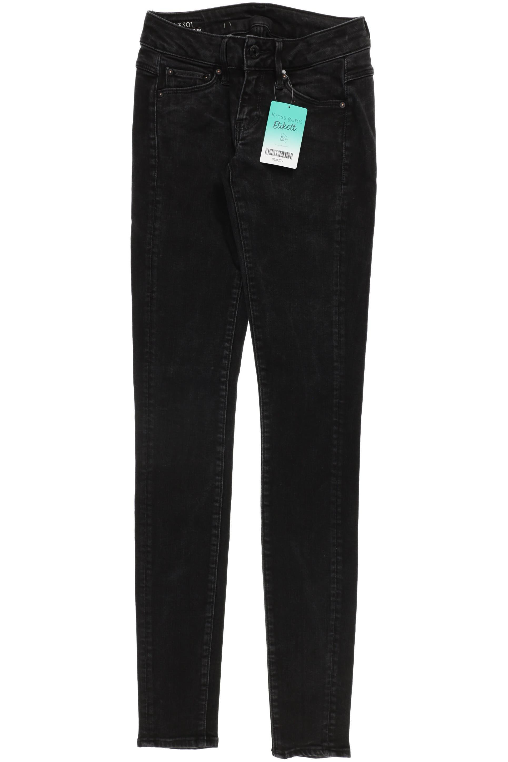 

G Star RAW Damen Jeans, schwarz, Gr. 25