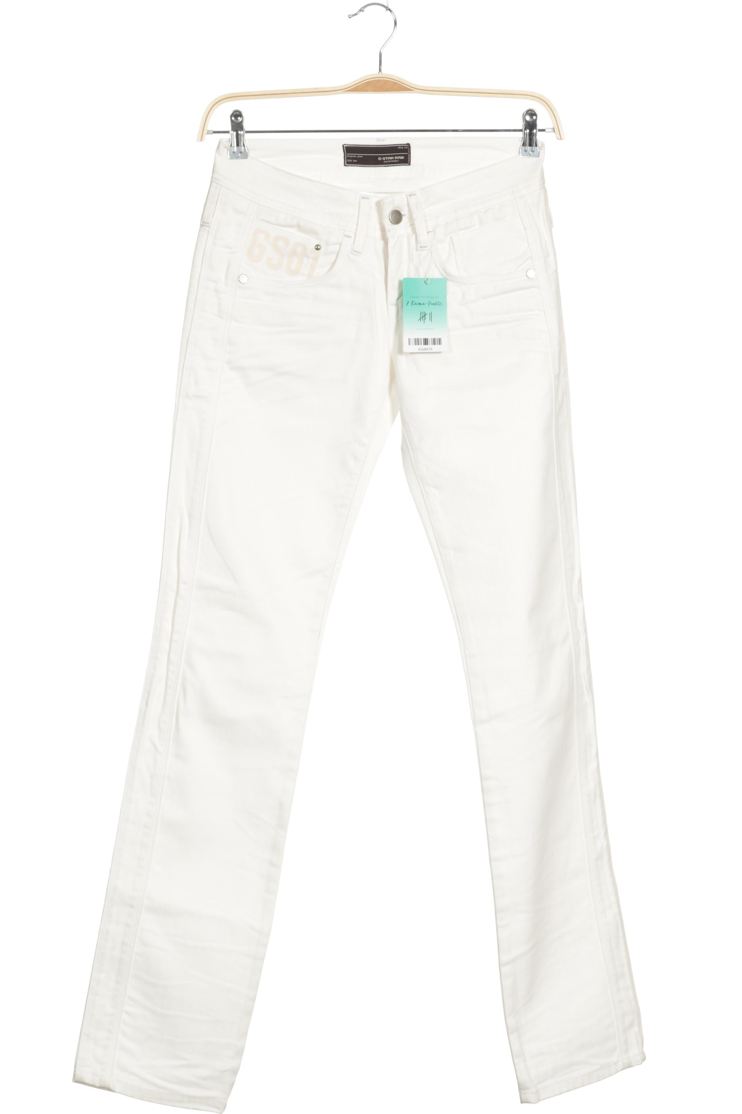 

G Star RAW Damen Jeans, weiß, Gr. 27