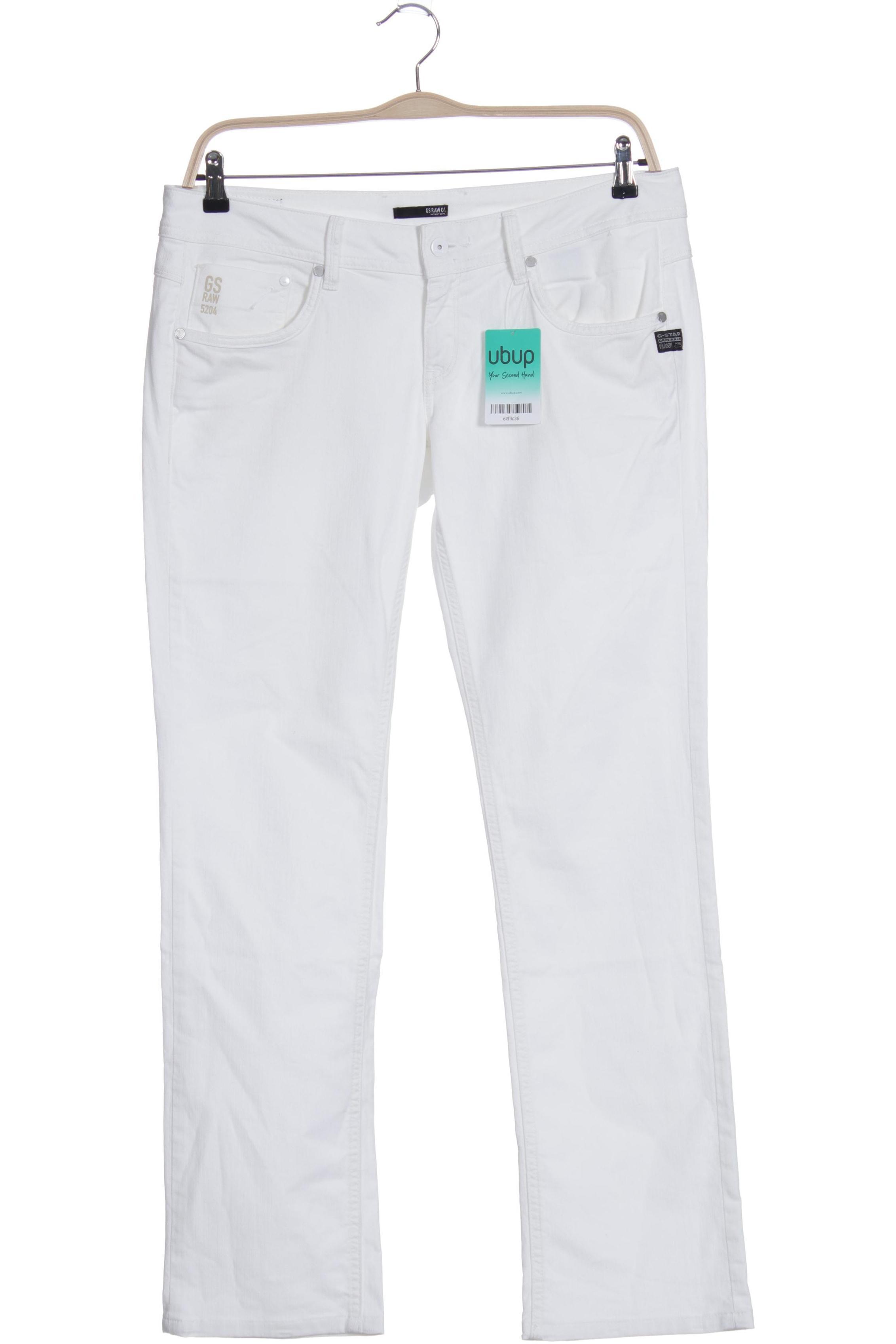 

G Star RAW Damen Jeans, weiß, Gr. 34