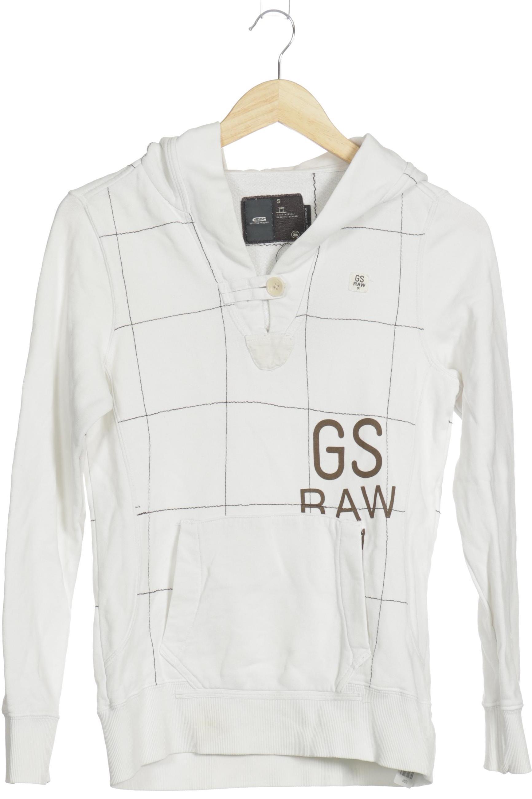 

G Star RAW Damen Kapuzenpullover, weiß, Gr.
