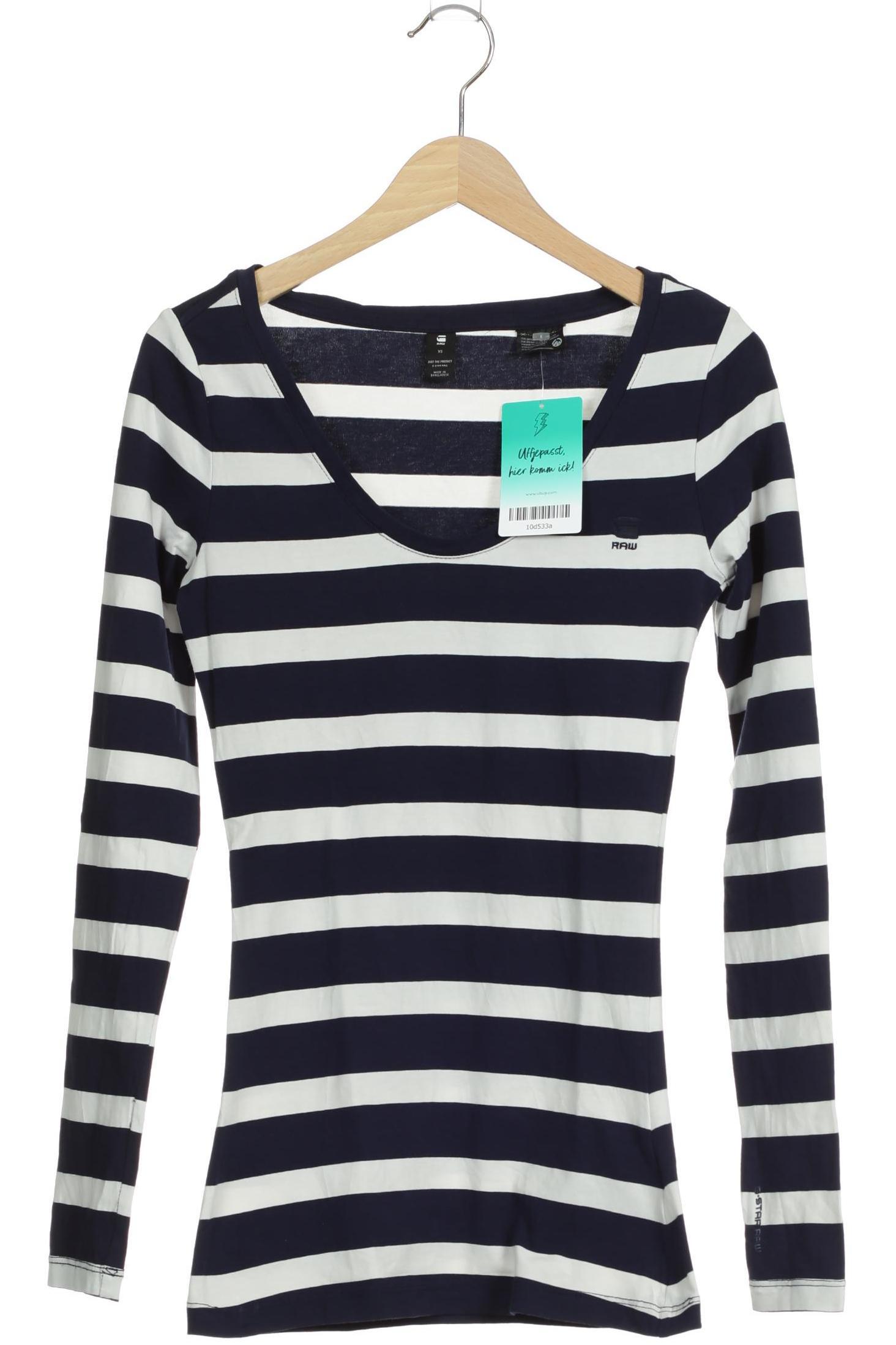 

G Star RAW Damen Langarmshirt, blau, Gr.