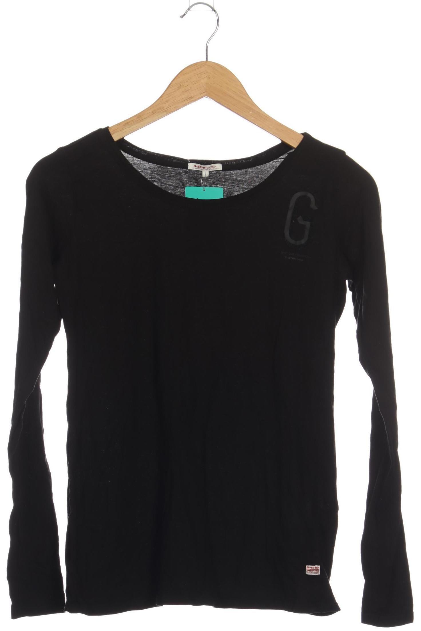 

G Star RAW Damen Langarmshirt, schwarz, Gr.