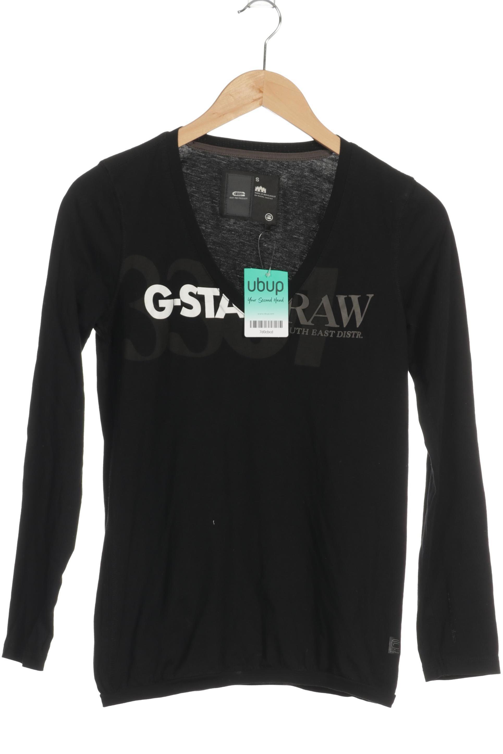 

G Star RAW Damen Langarmshirt, schwarz, Gr.
