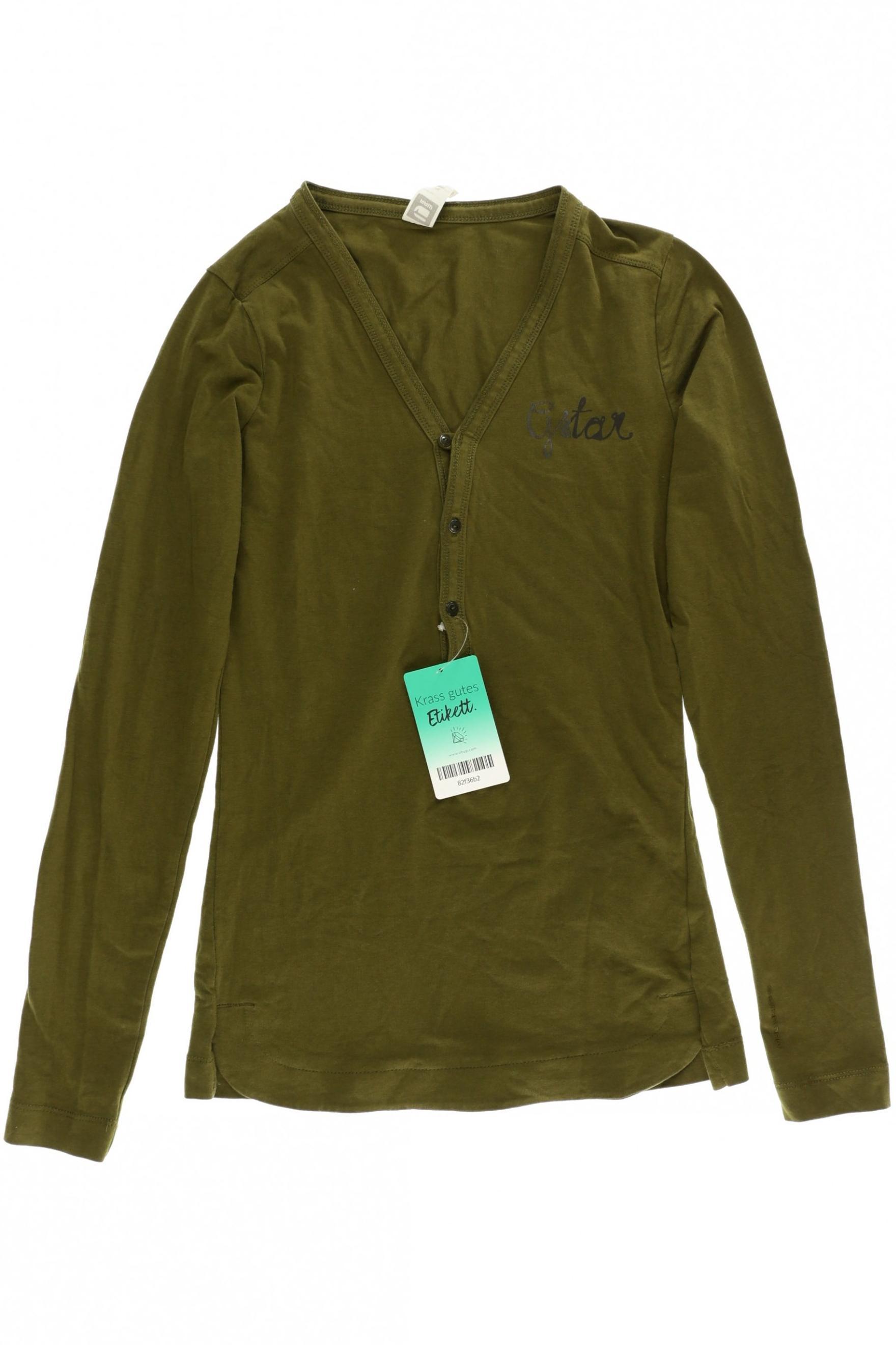 

G Star RAW Damen Langarmshirt, grün, Gr.