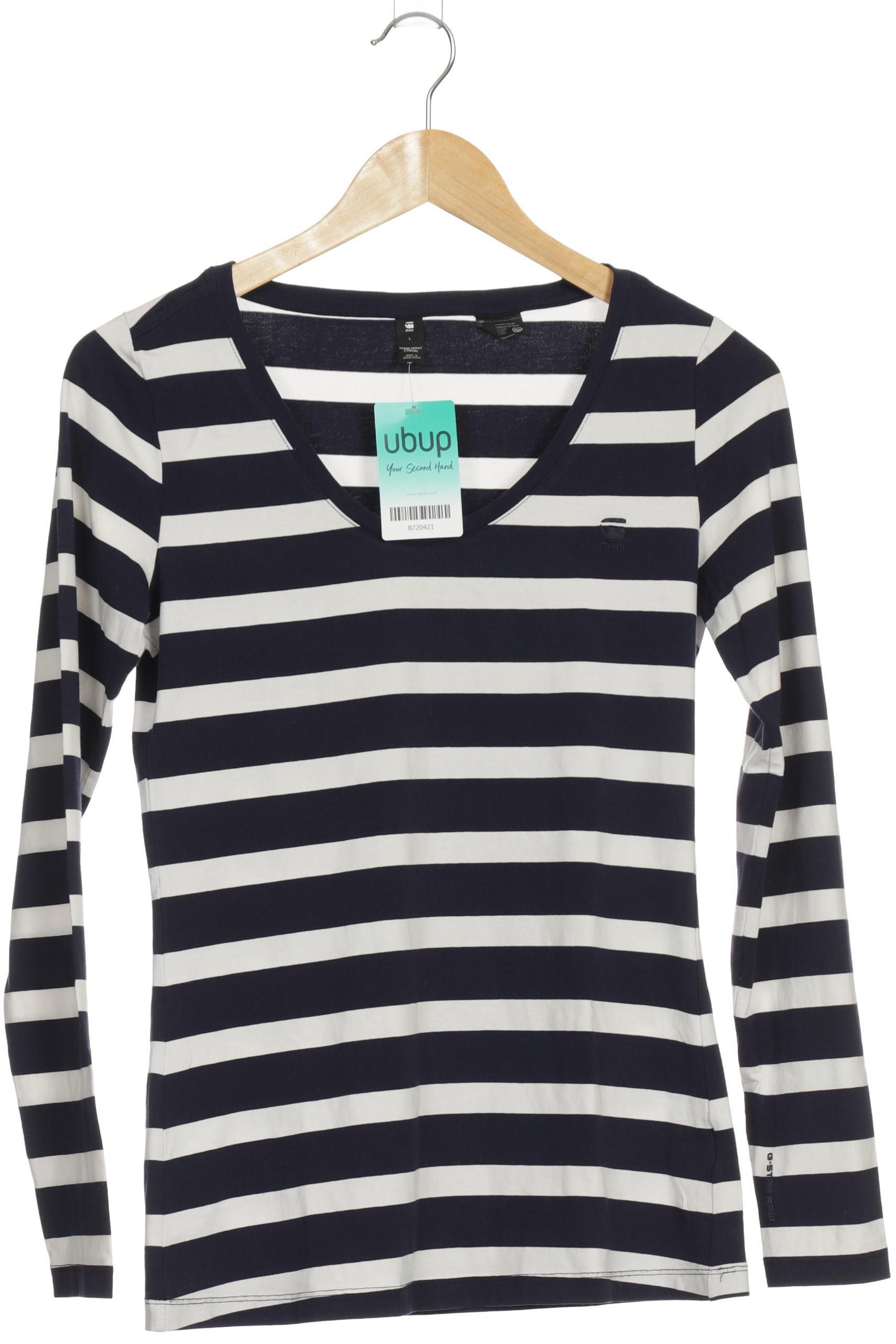 

G Star RAW Damen Langarmshirt, blau, Gr.