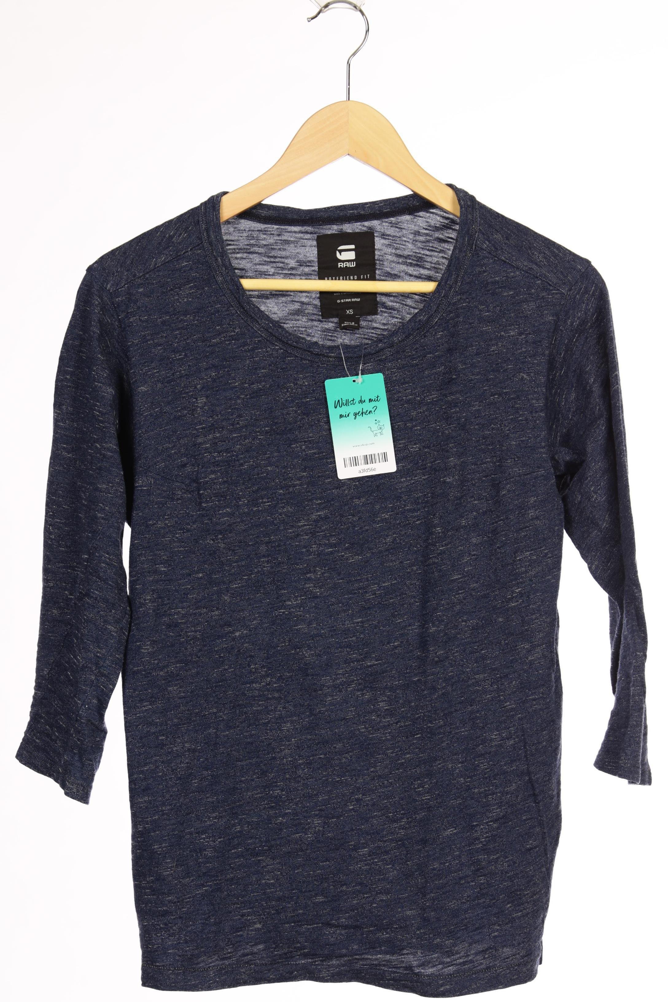 

G Star RAW Damen Langarmshirt, blau, Gr.