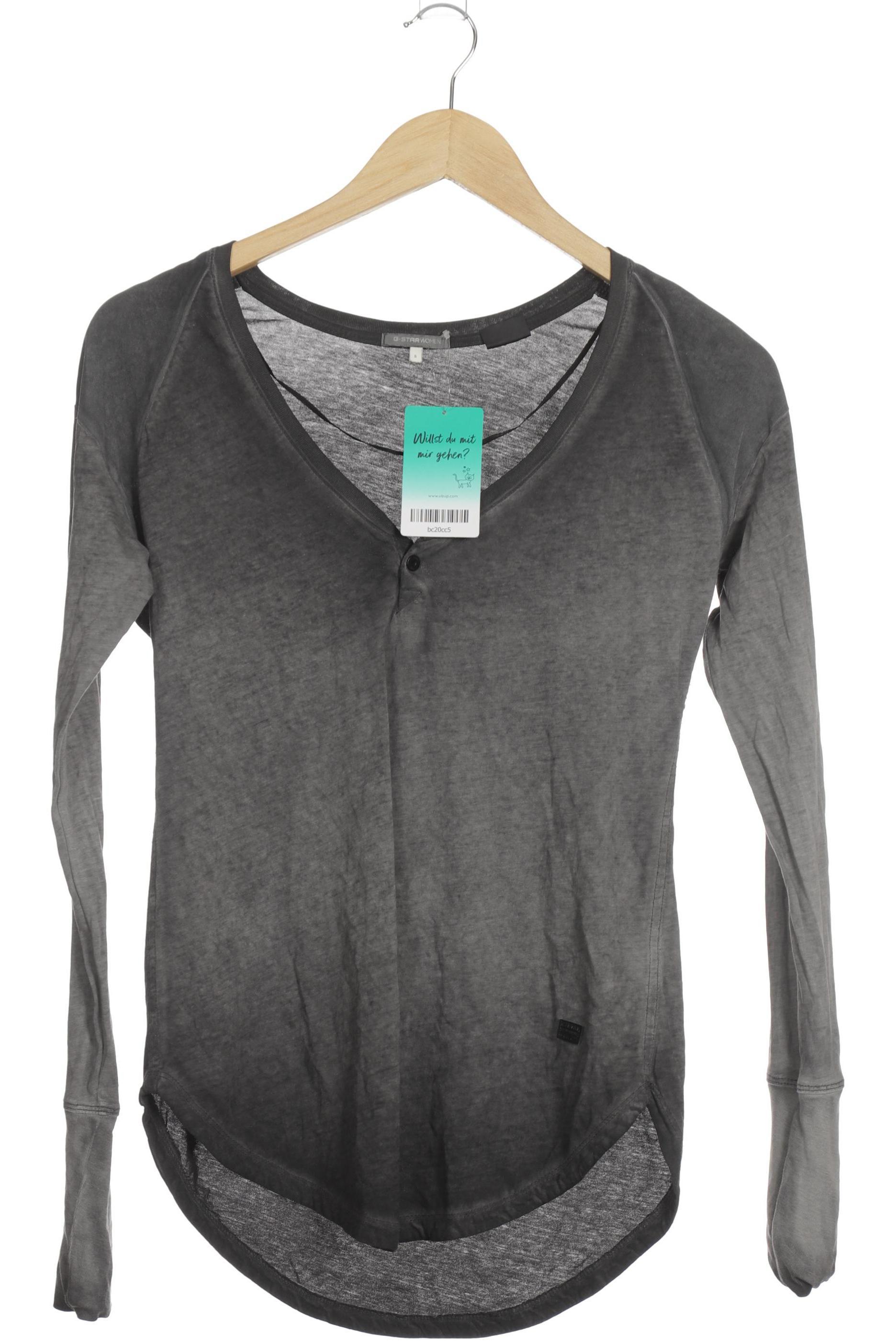 

G Star RAW Damen Langarmshirt, grau, Gr.