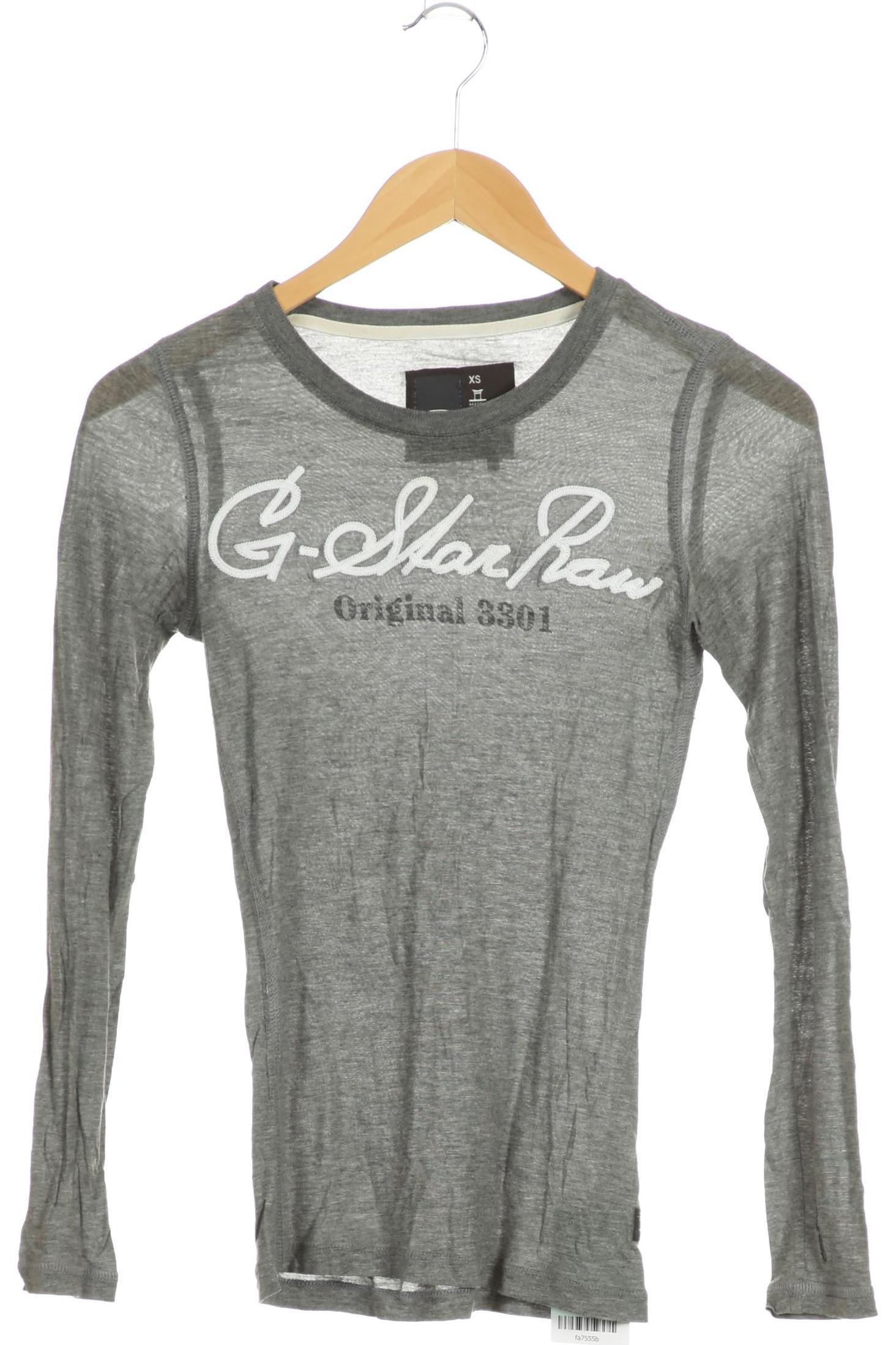 

G Star RAW Damen Langarmshirt, grau, Gr.