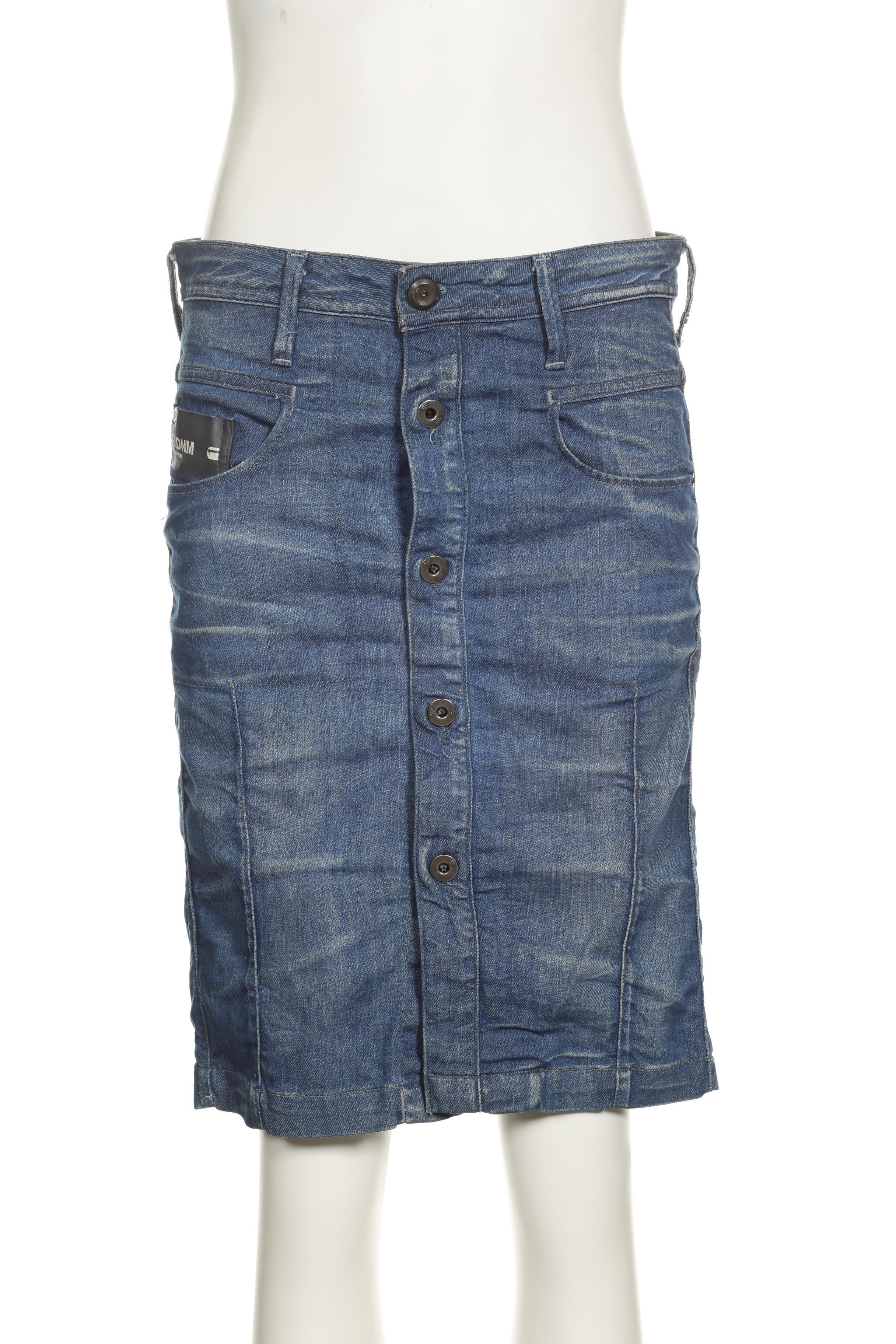 

G Star RAW Damen Rock, blau, Gr. 27