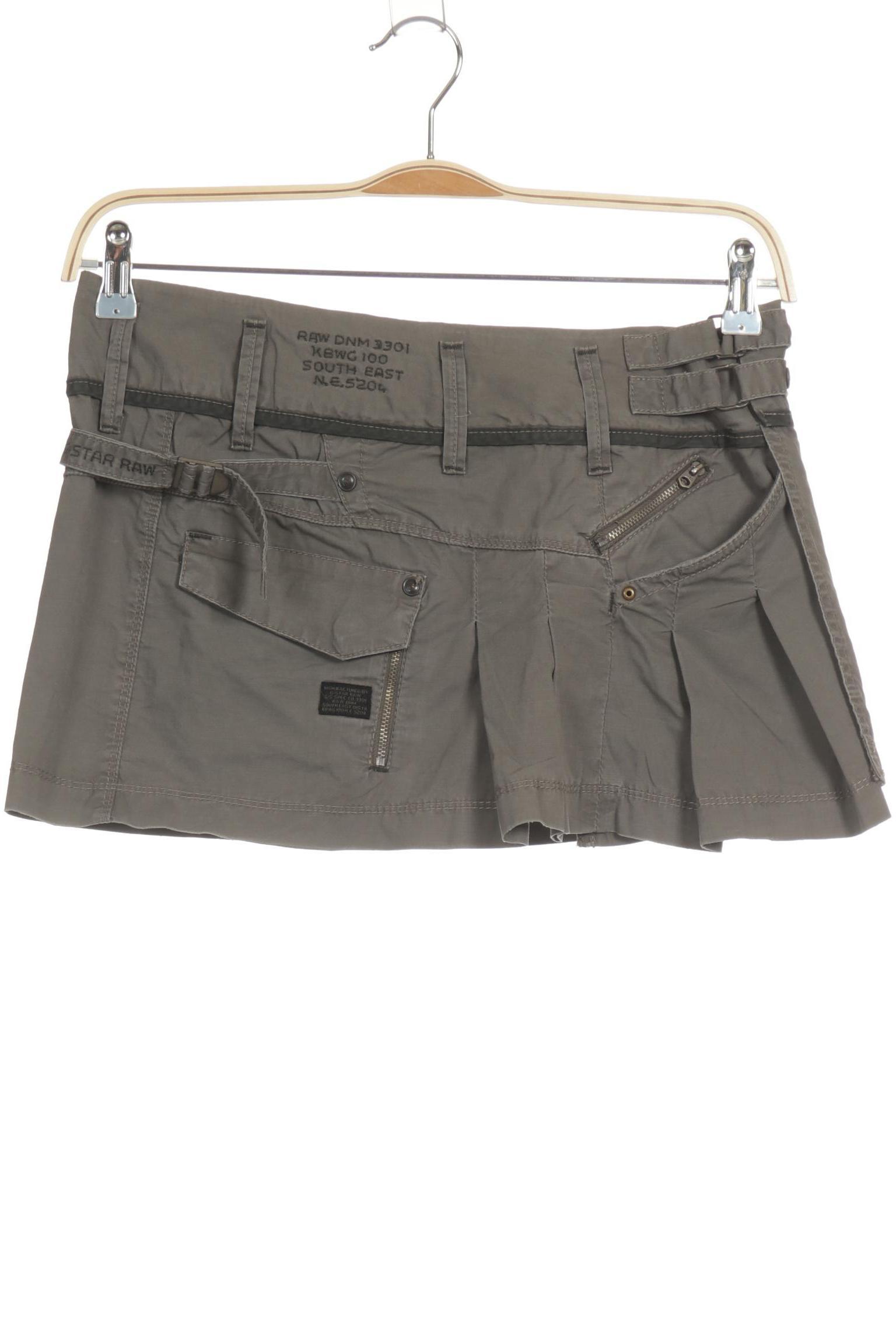 

G Star RAW Damen Rock, grau, Gr. 28