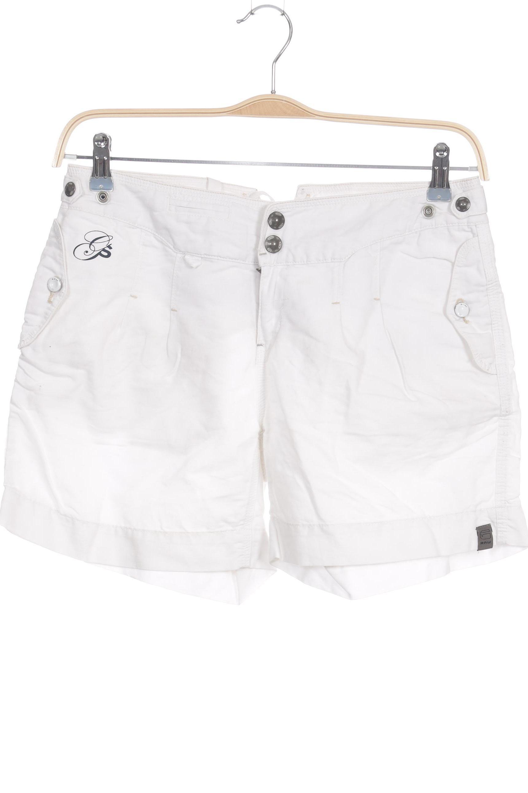 

G Star RAW Damen Shorts, weiß, Gr. 27