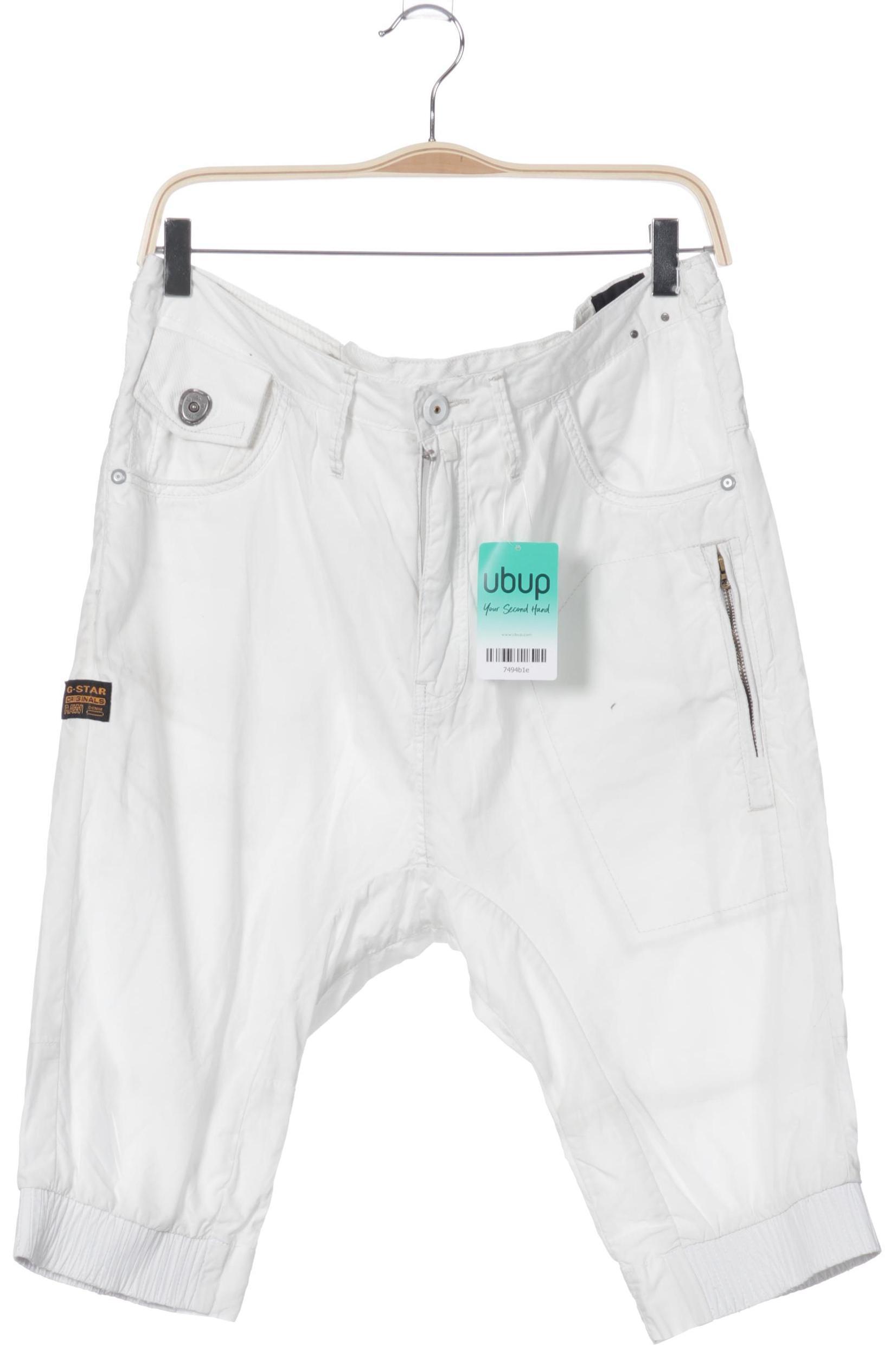 

G Star RAW Damen Shorts, weiß, Gr. 28