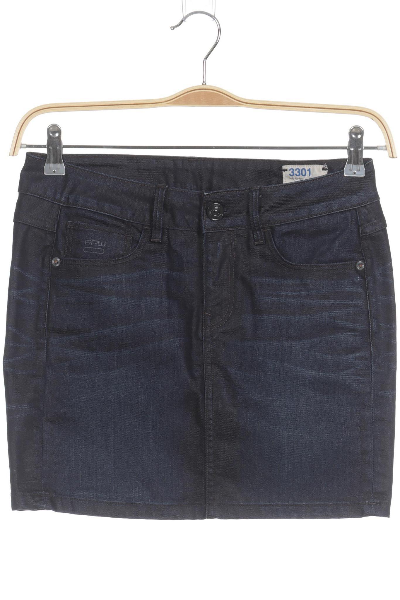 

G Star RAW Damen Rock, blau, Gr. 27