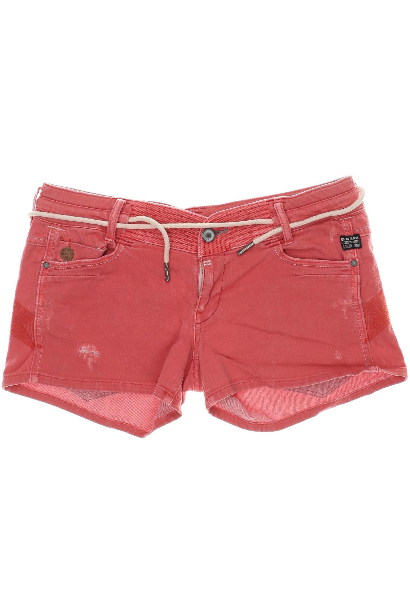 

G Star RAW Damen Shorts, rot, Gr. 26
