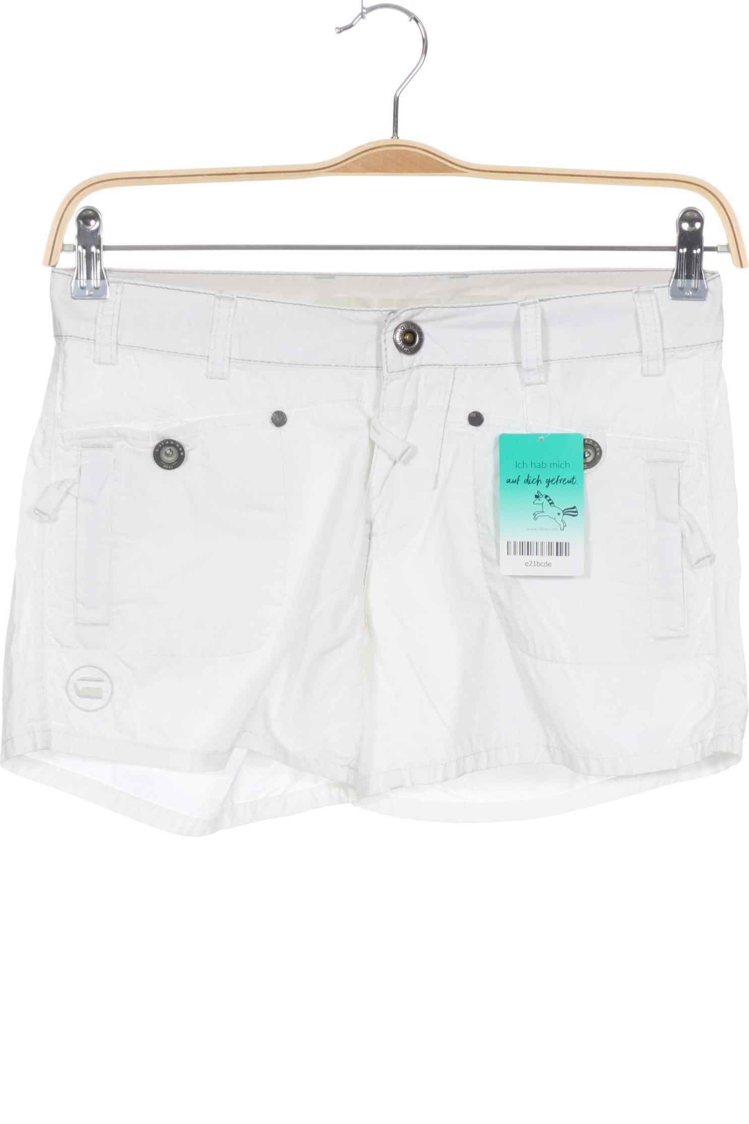 

G Star RAW Damen Shorts, weiß, Gr. 26