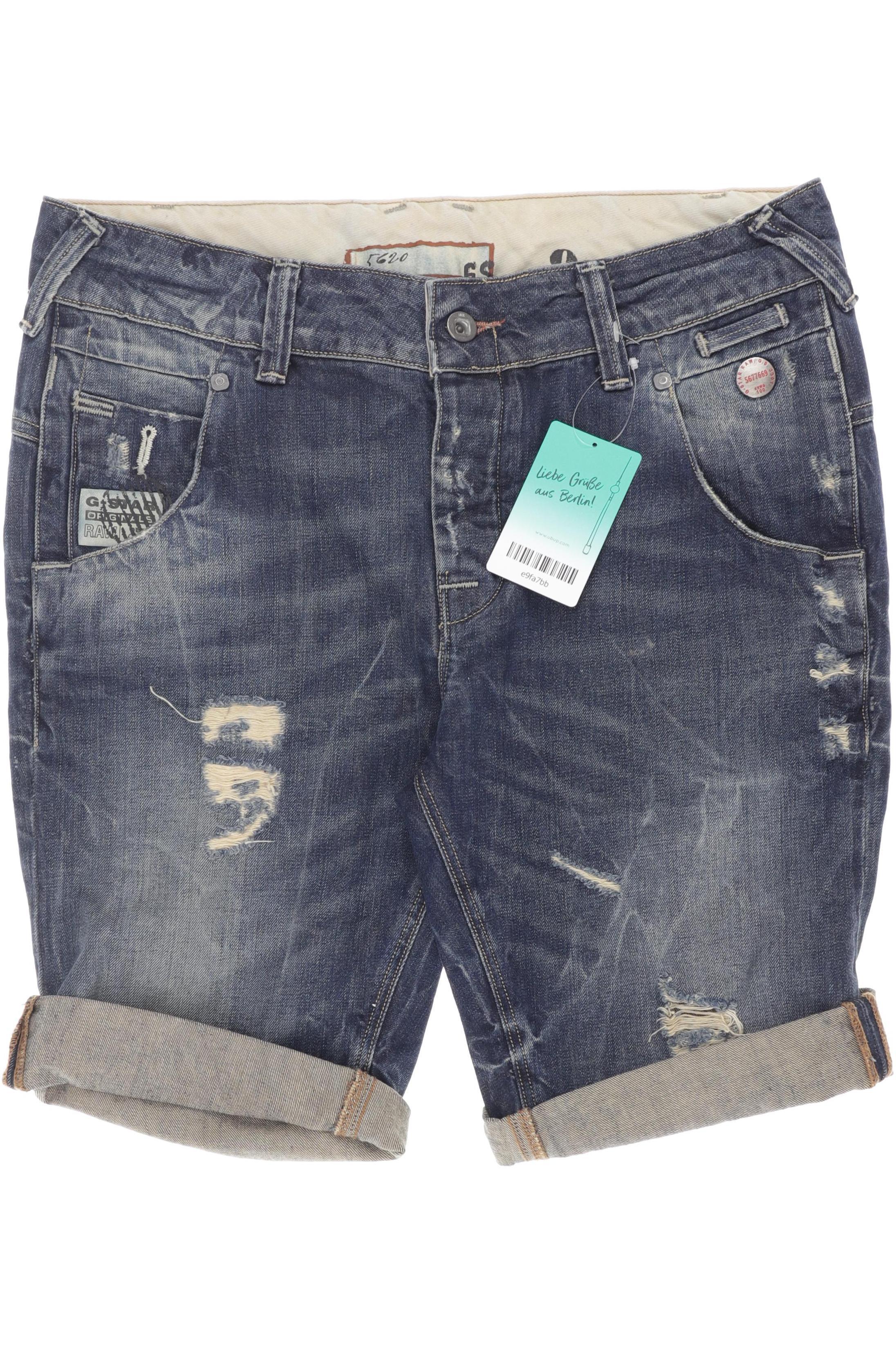 

G Star RAW Damen Shorts, blau, Gr. 27