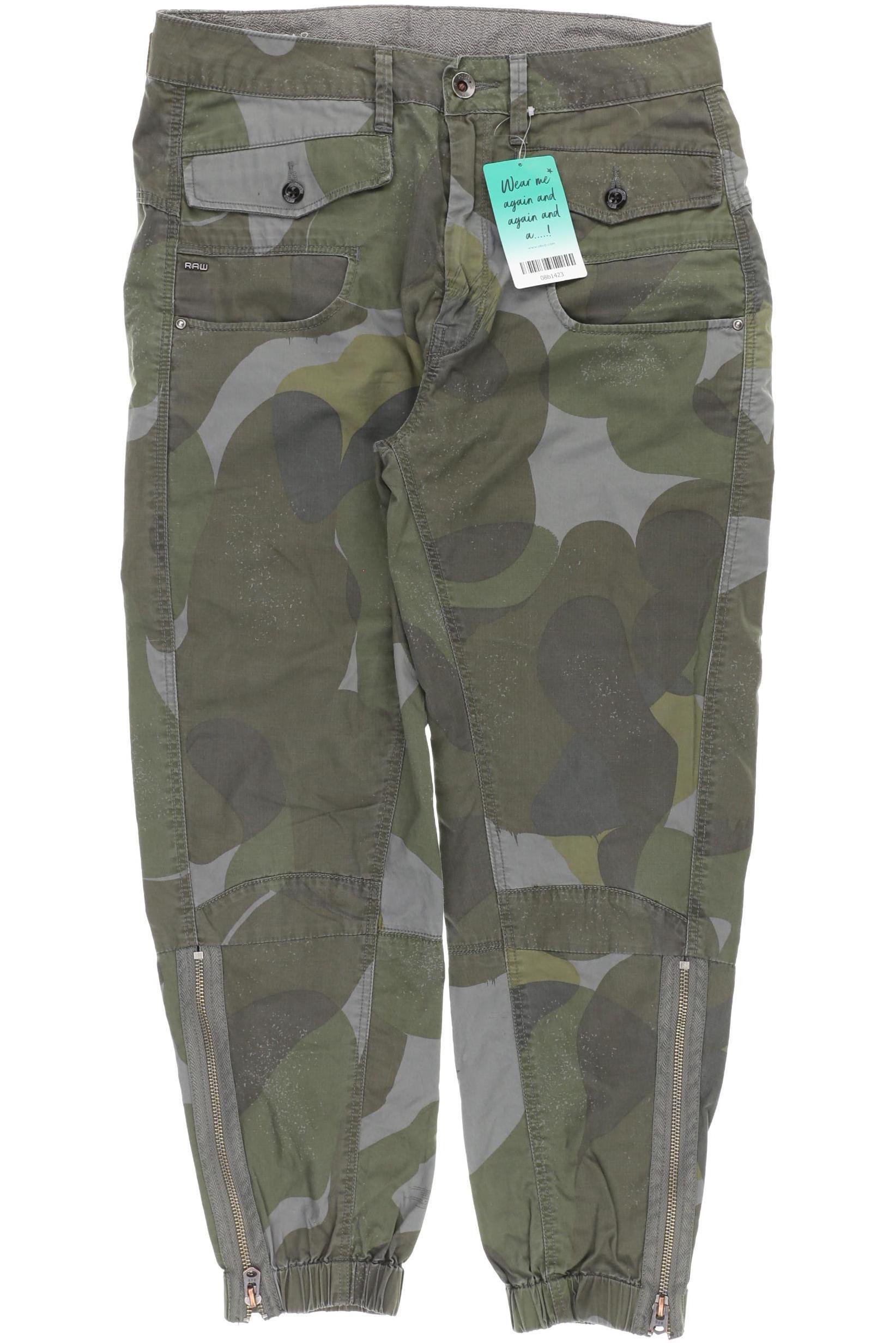 

G Star RAW Damen Stoffhose, grün, Gr. 24