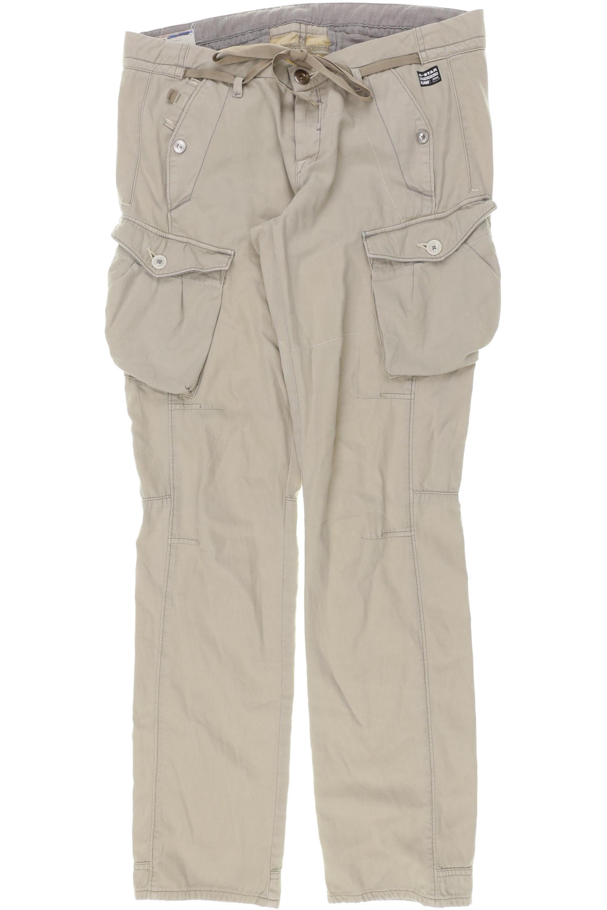 

G Star RAW Damen Stoffhose, beige, Gr. 28