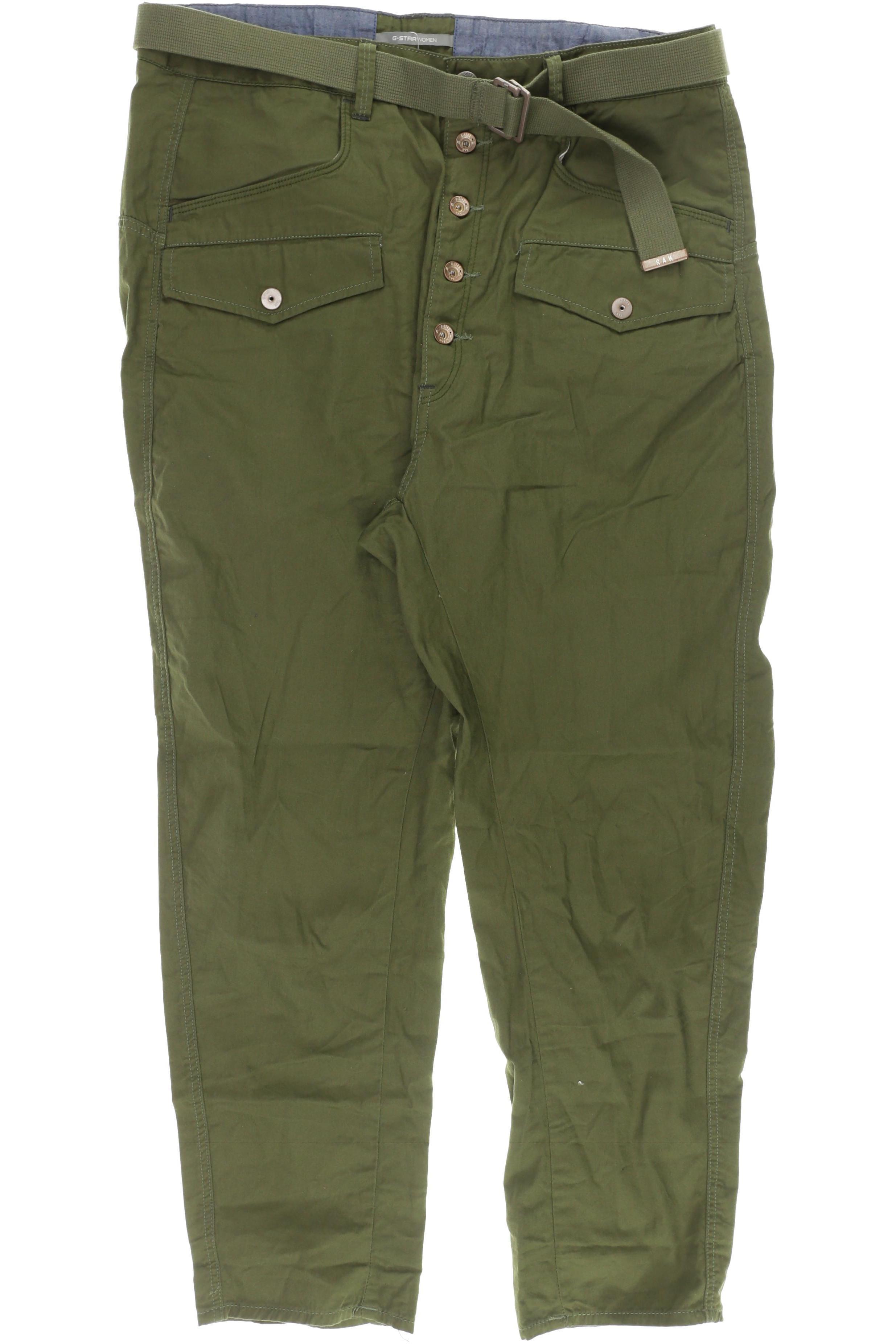 

G Star RAW Damen Stoffhose, grün, Gr. 28