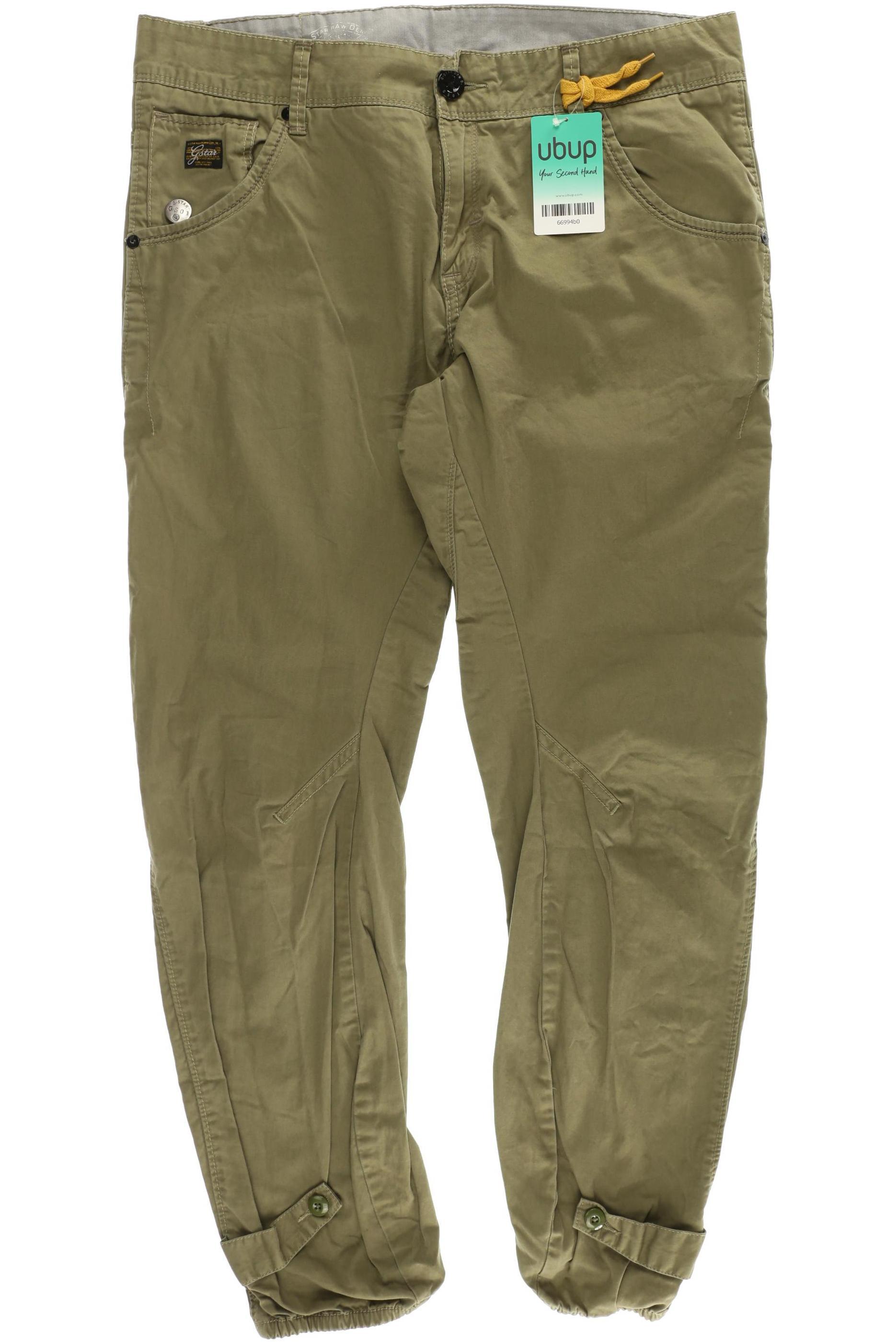 

G Star RAW Damen Stoffhose, grün, Gr. 32