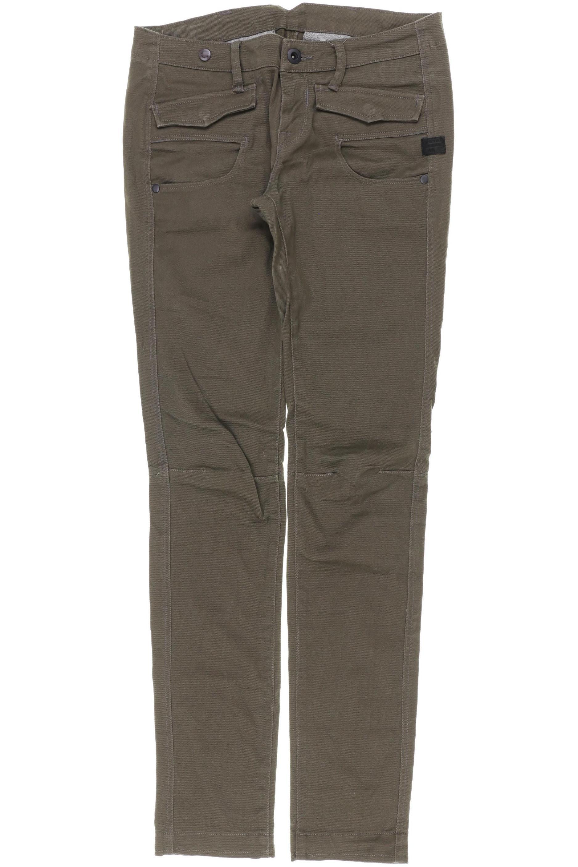 

G Star RAW Damen Stoffhose, grün, Gr. 27