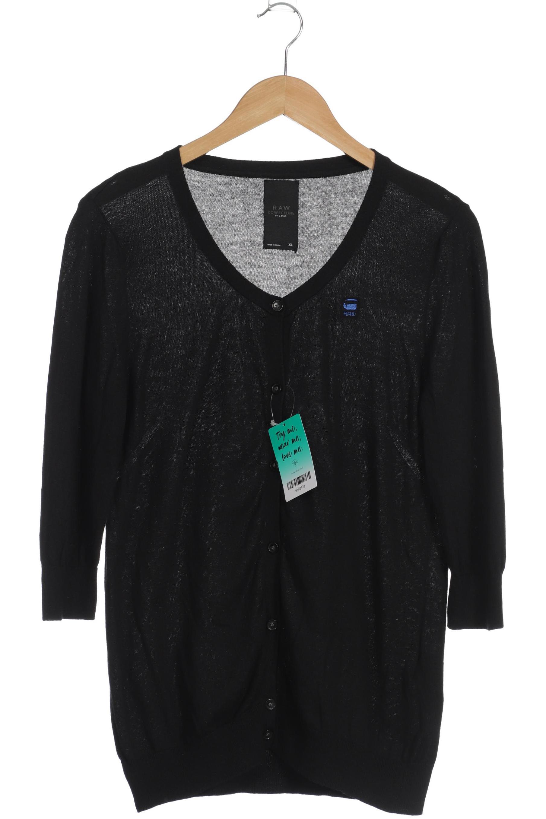 

G Star RAW Damen Strickjacke, schwarz, Gr.