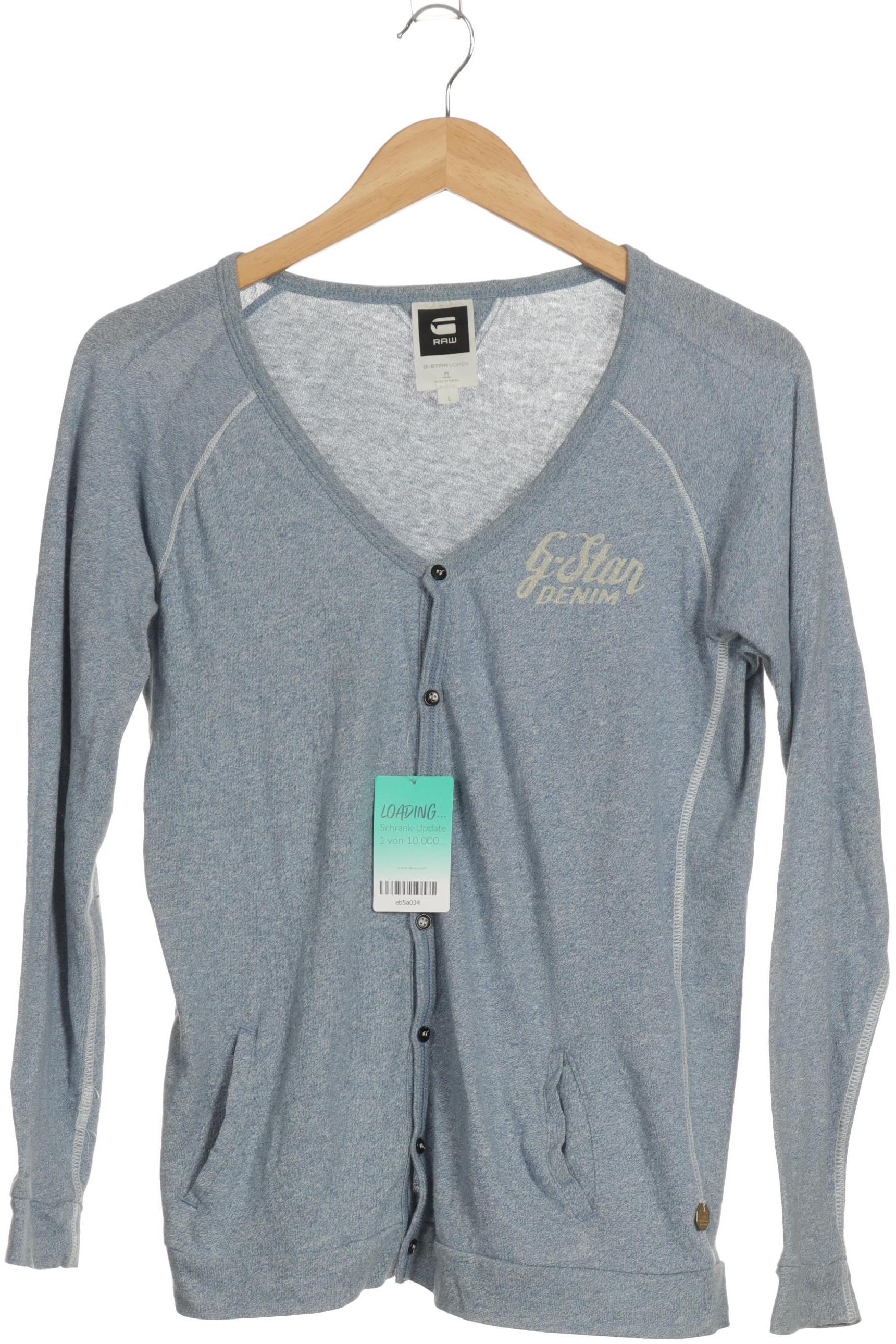 

G Star RAW Damen Strickjacke, blau, Gr.