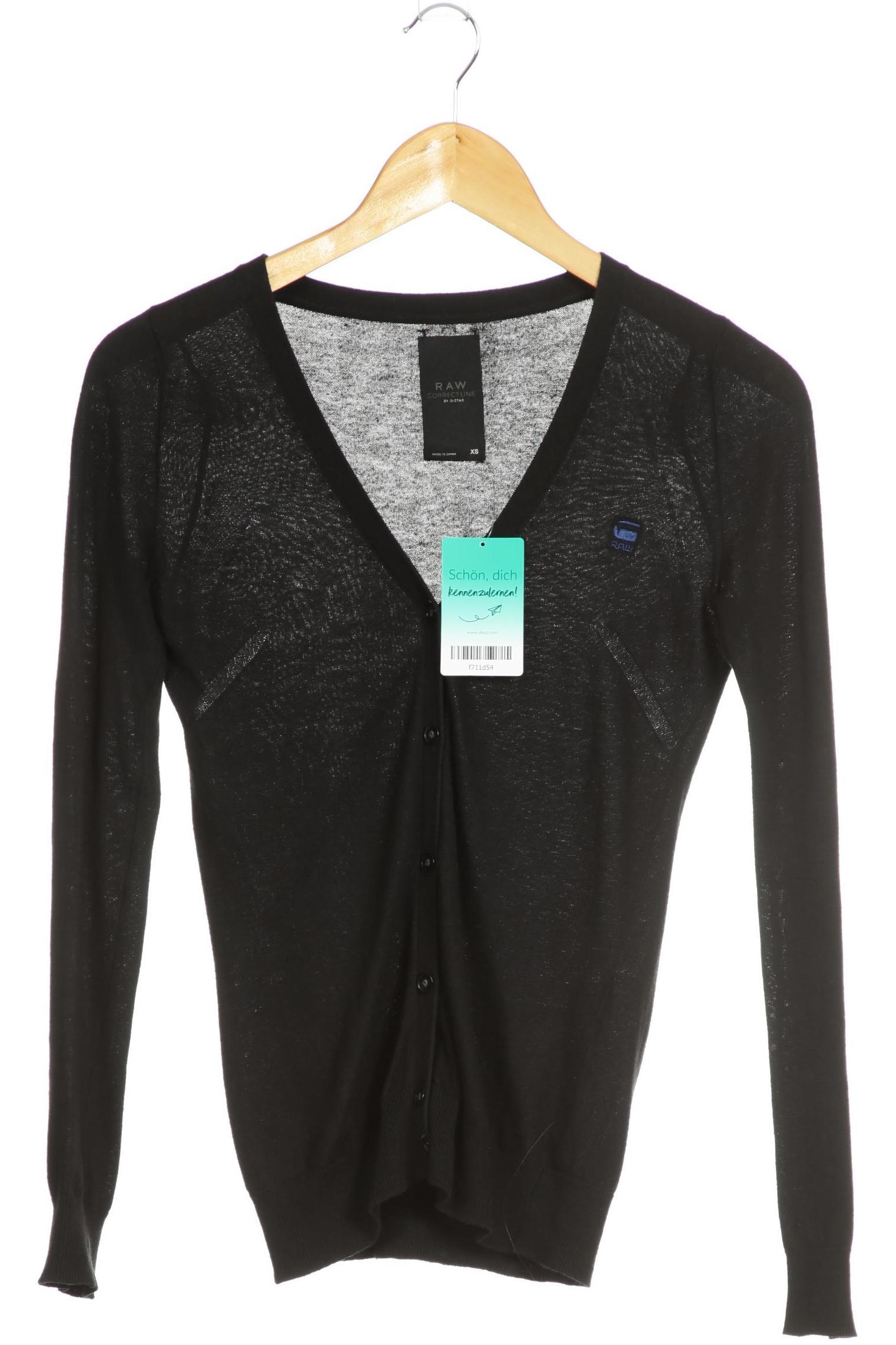 

G Star RAW Damen Strickjacke, schwarz, Gr.