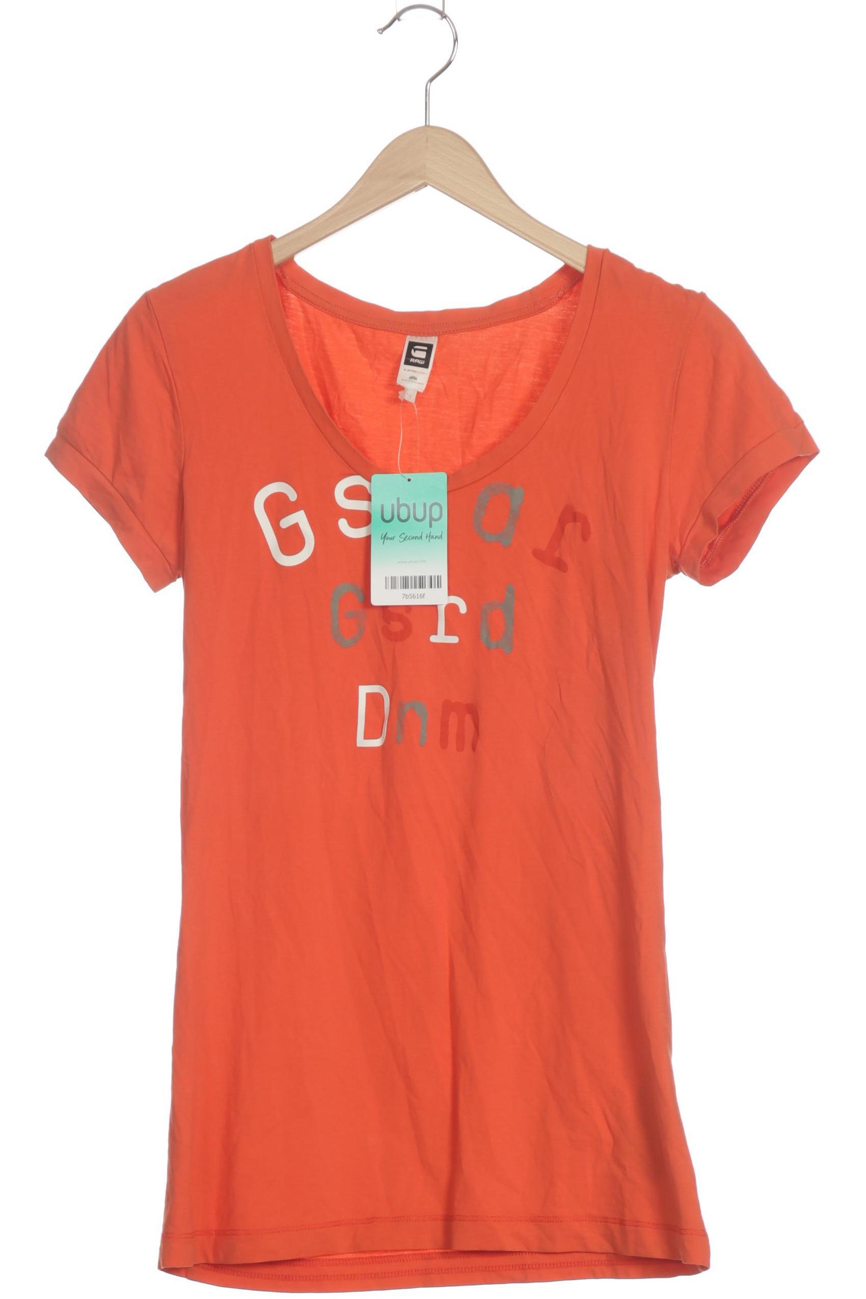 

G Star RAW Damen T-Shirt, orange, Gr.