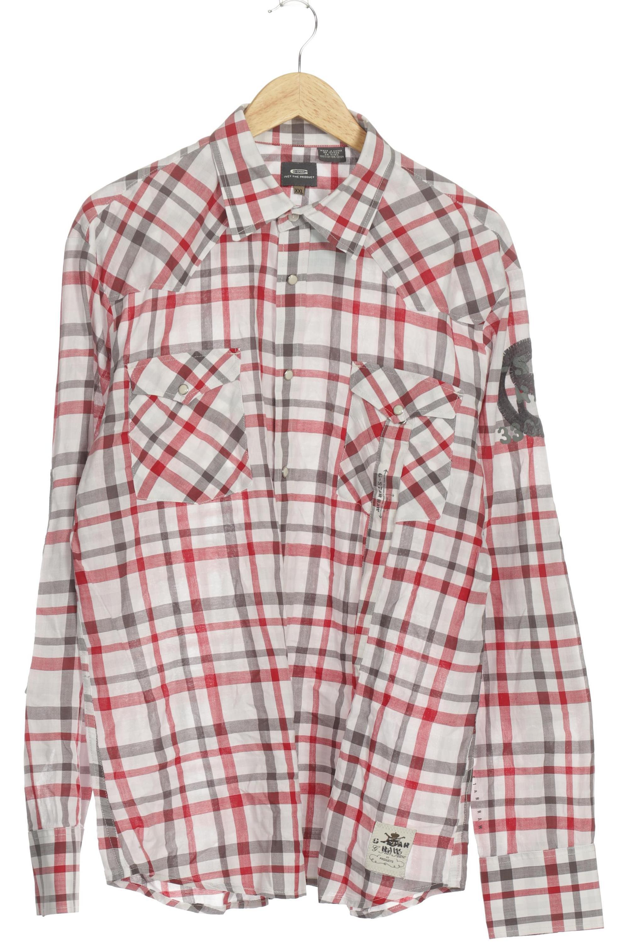 

G Star RAW Herren Hemd, weiß, Gr.