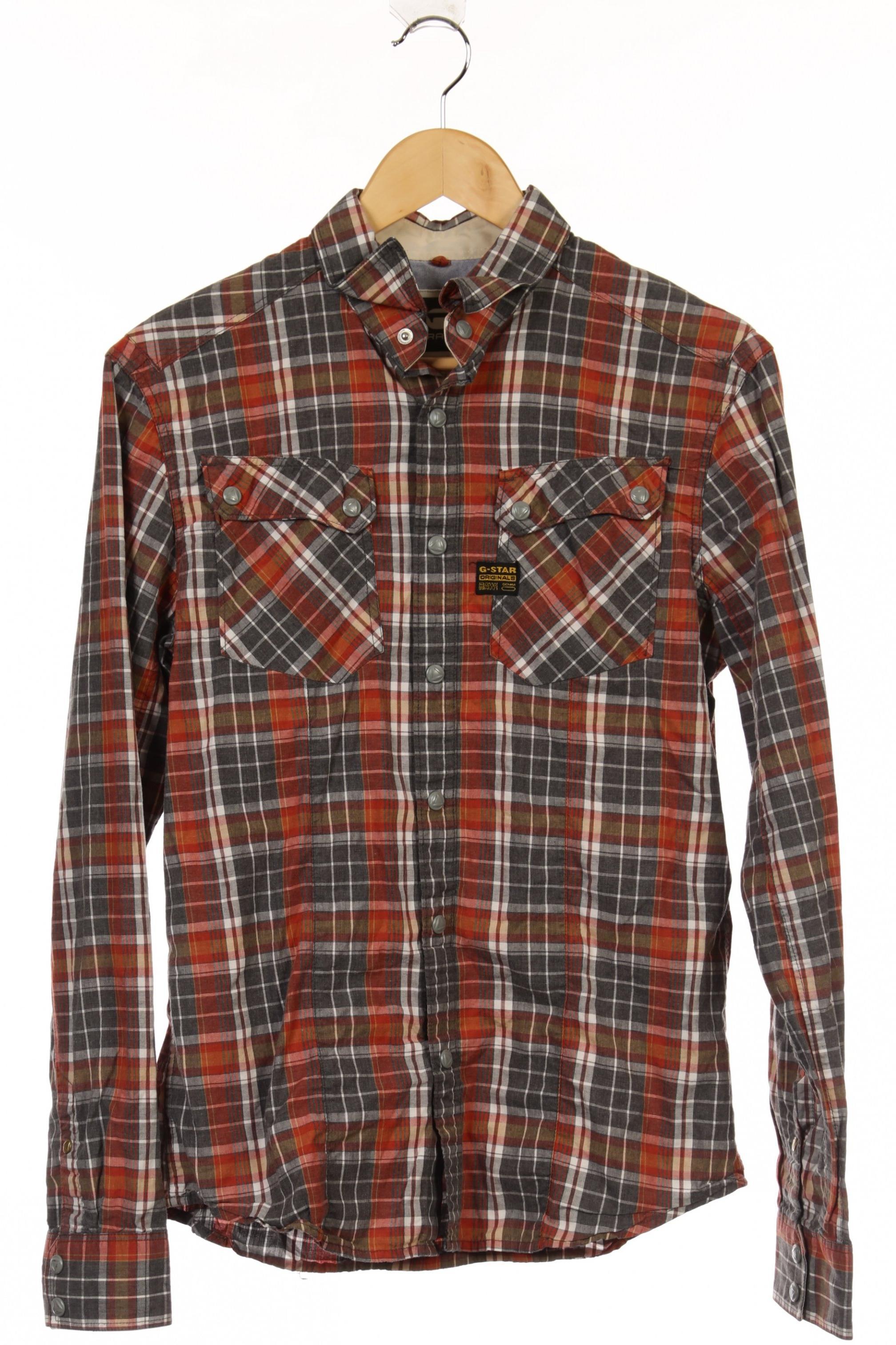 

G Star RAW Herren Hemd, braun, Gr.