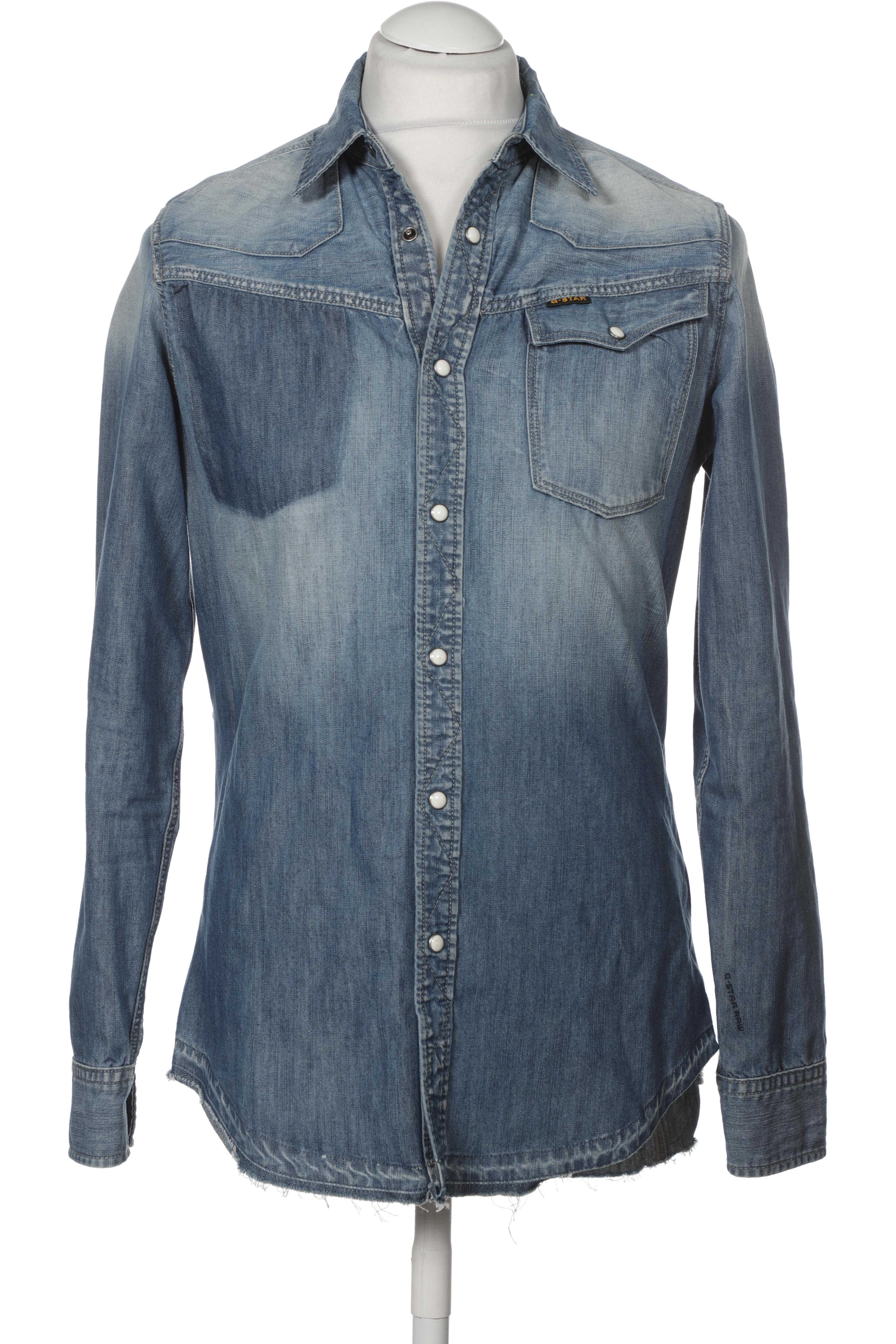 

G Star RAW Herren Hemd, blau, Gr.
