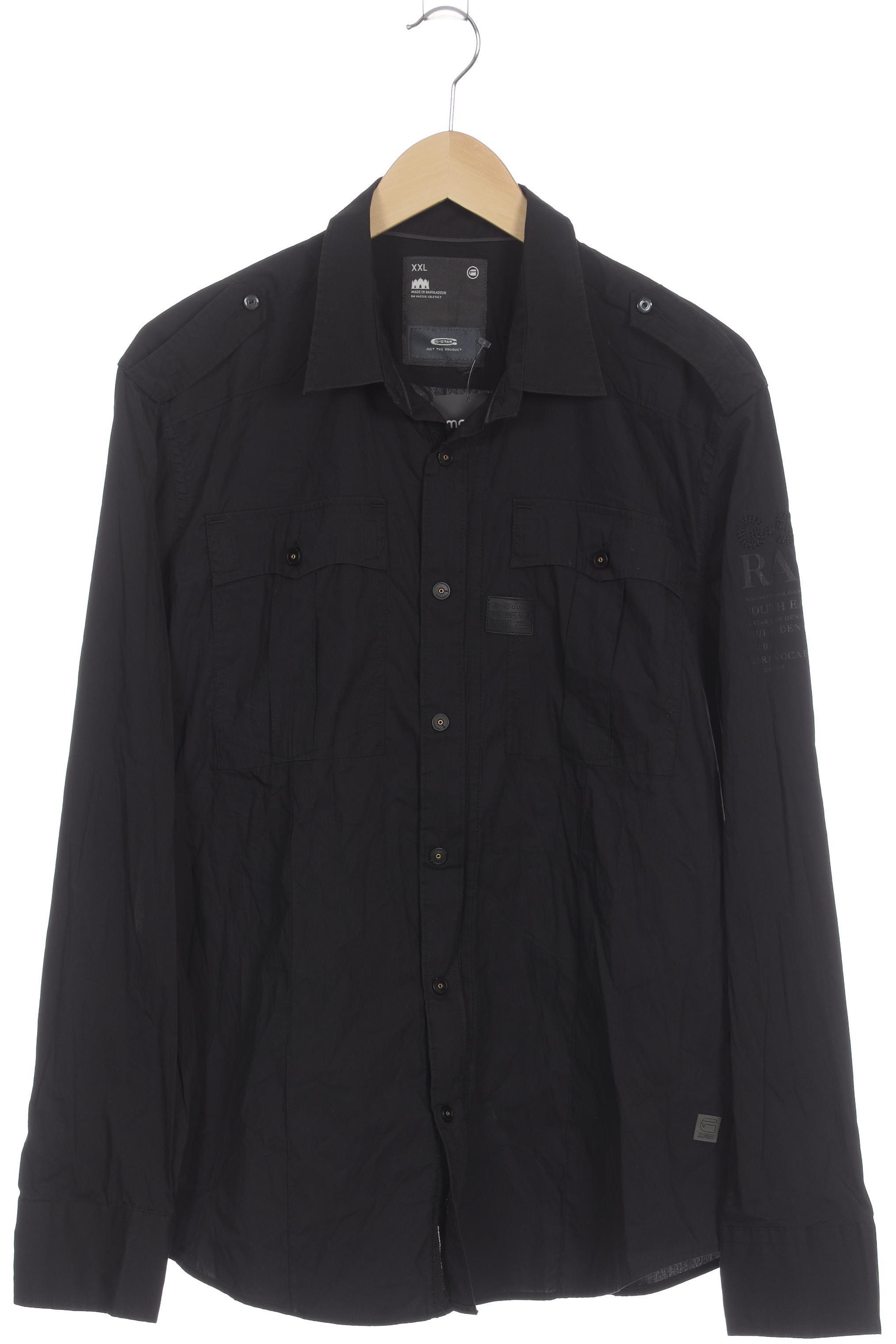

G Star RAW Herren Hemd, schwarz, Gr.