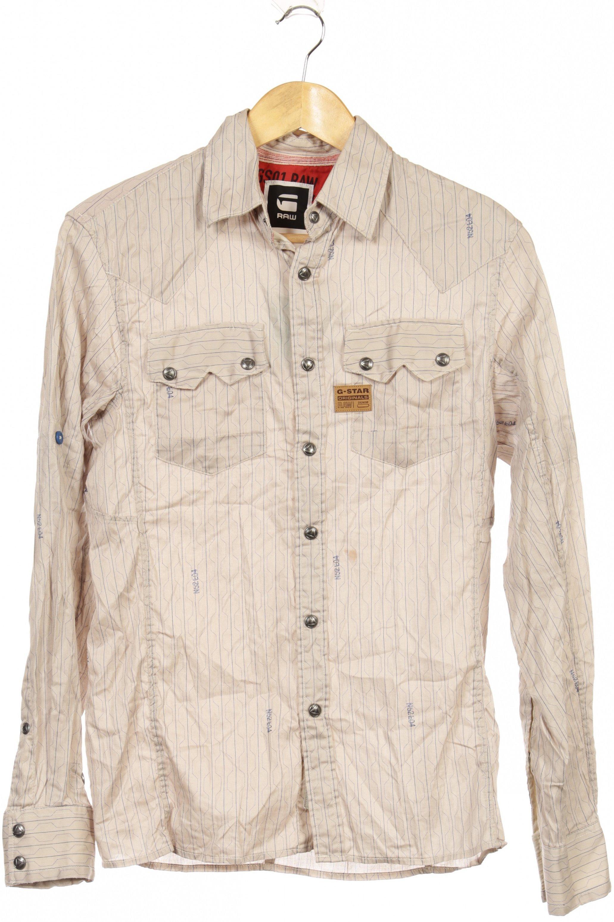 

G Star RAW Herren Hemd, grau, Gr.