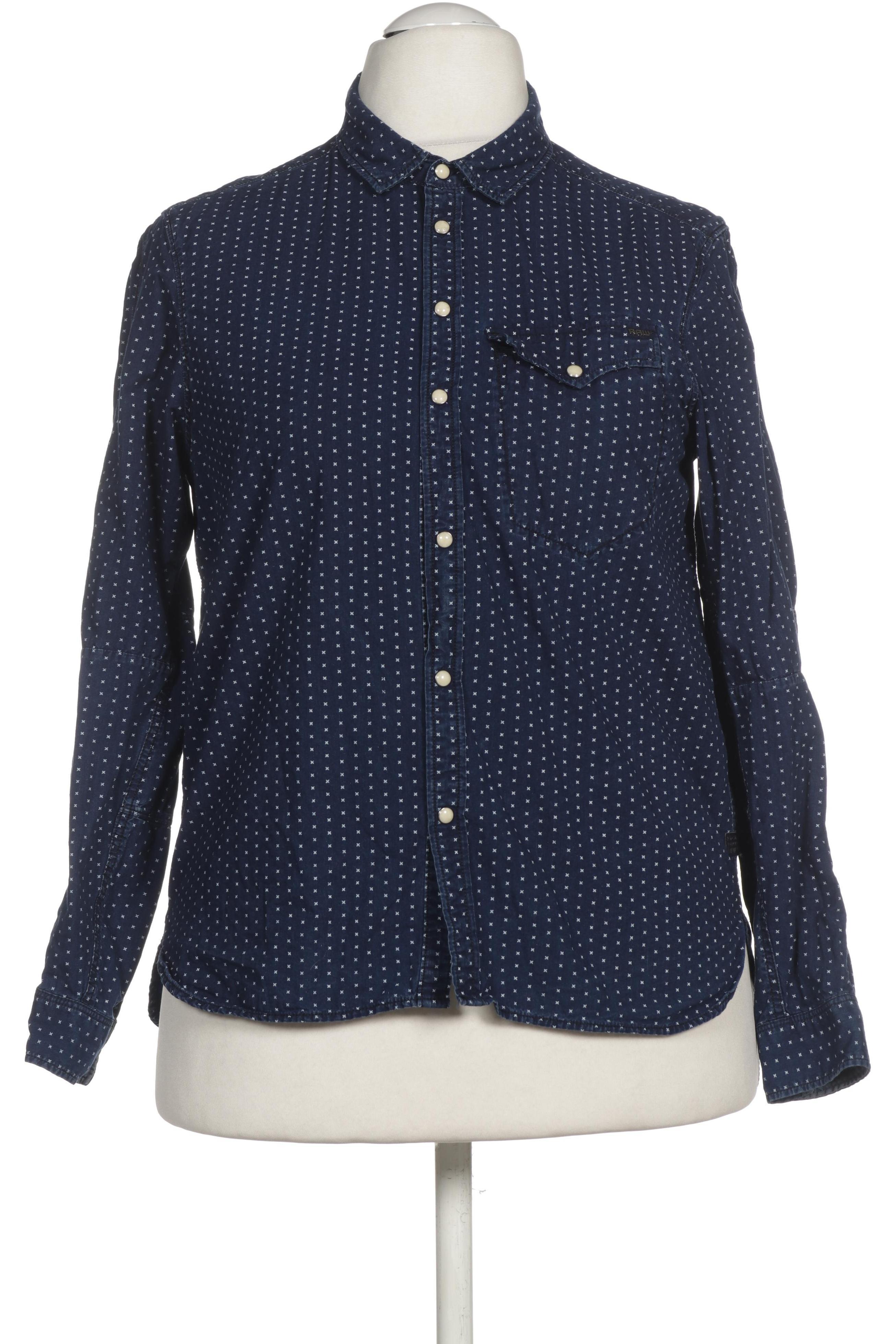 

G Star RAW Herren Hemd, blau, Gr.