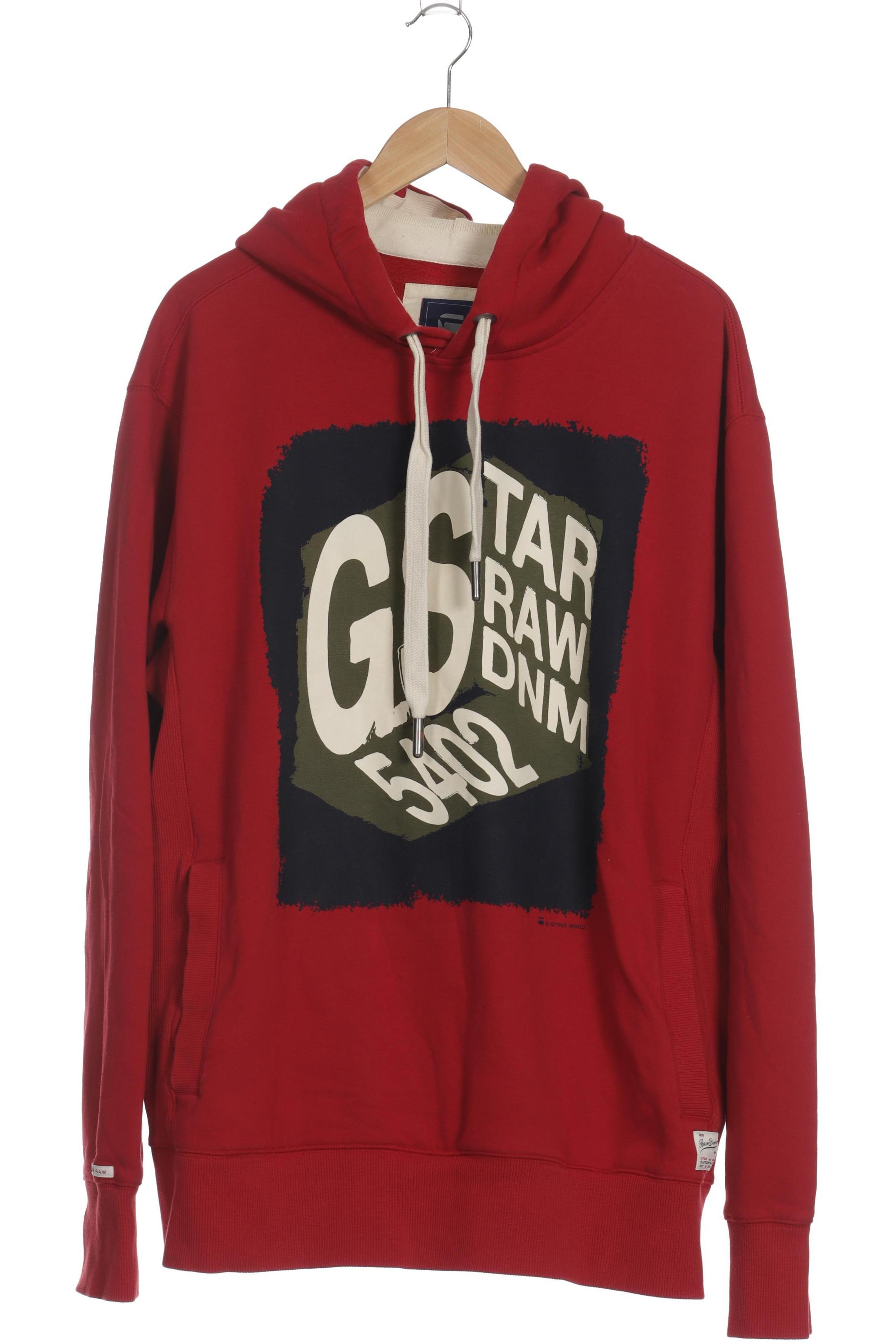 

G Star RAW Herren Kapuzenpullover, rot, Gr.