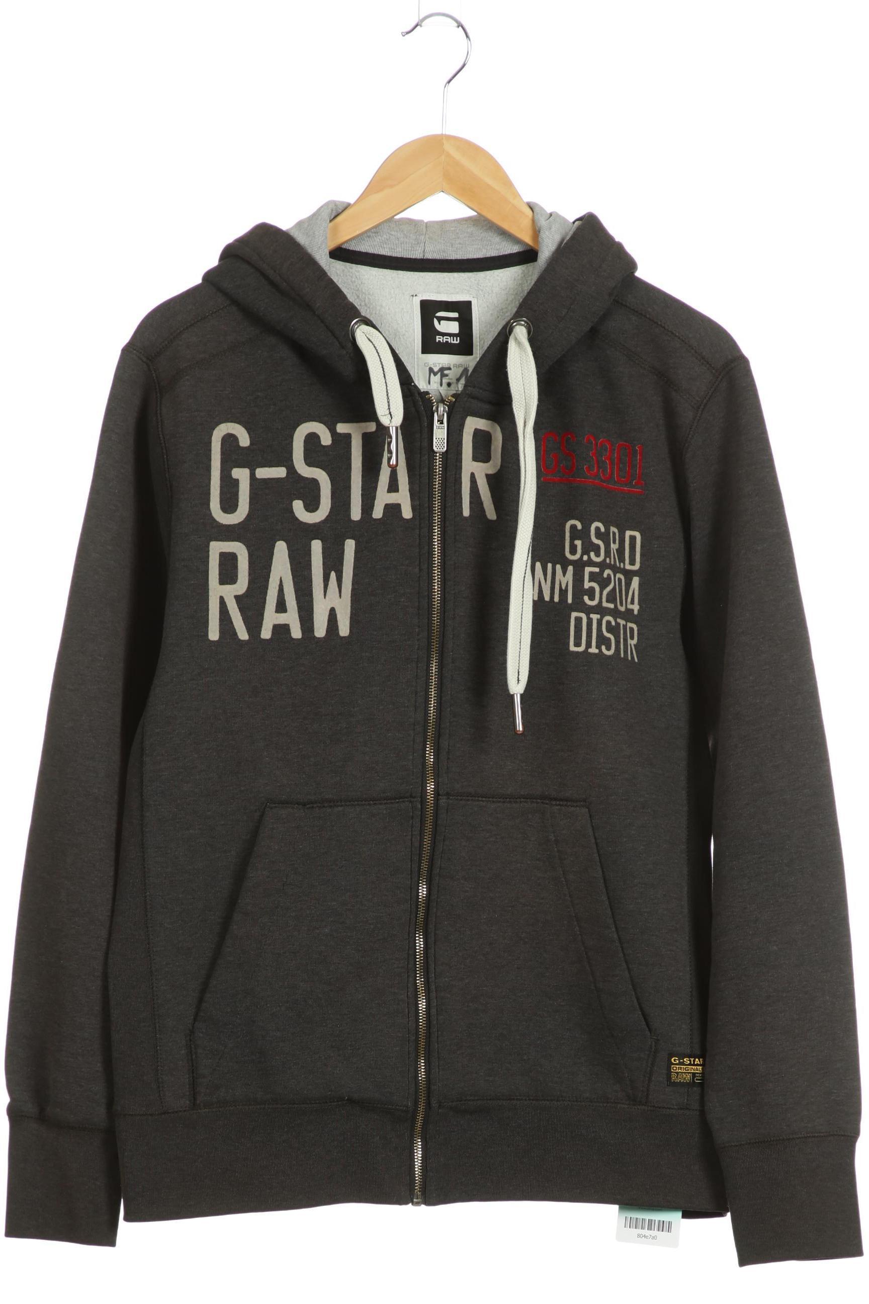 

G Star RAW Herren Kapuzenpullover, grau, Gr.