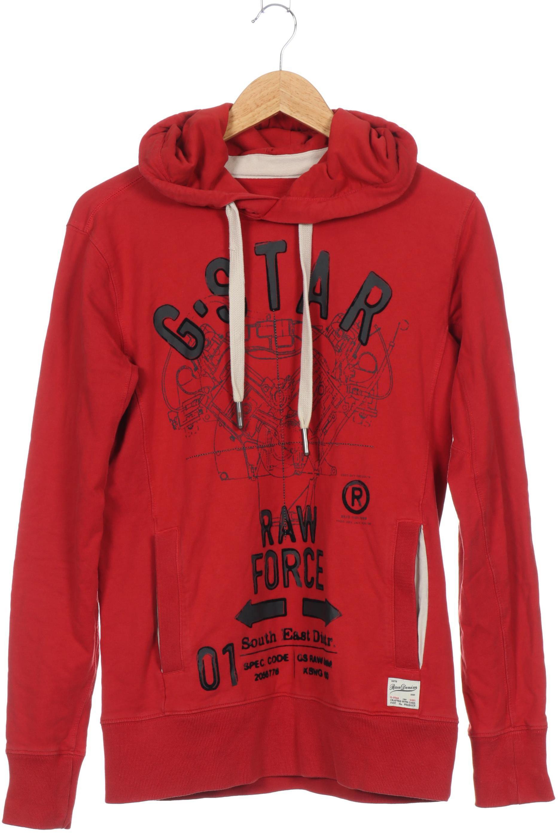 

G Star RAW Herren Kapuzenpullover, rot, Gr.