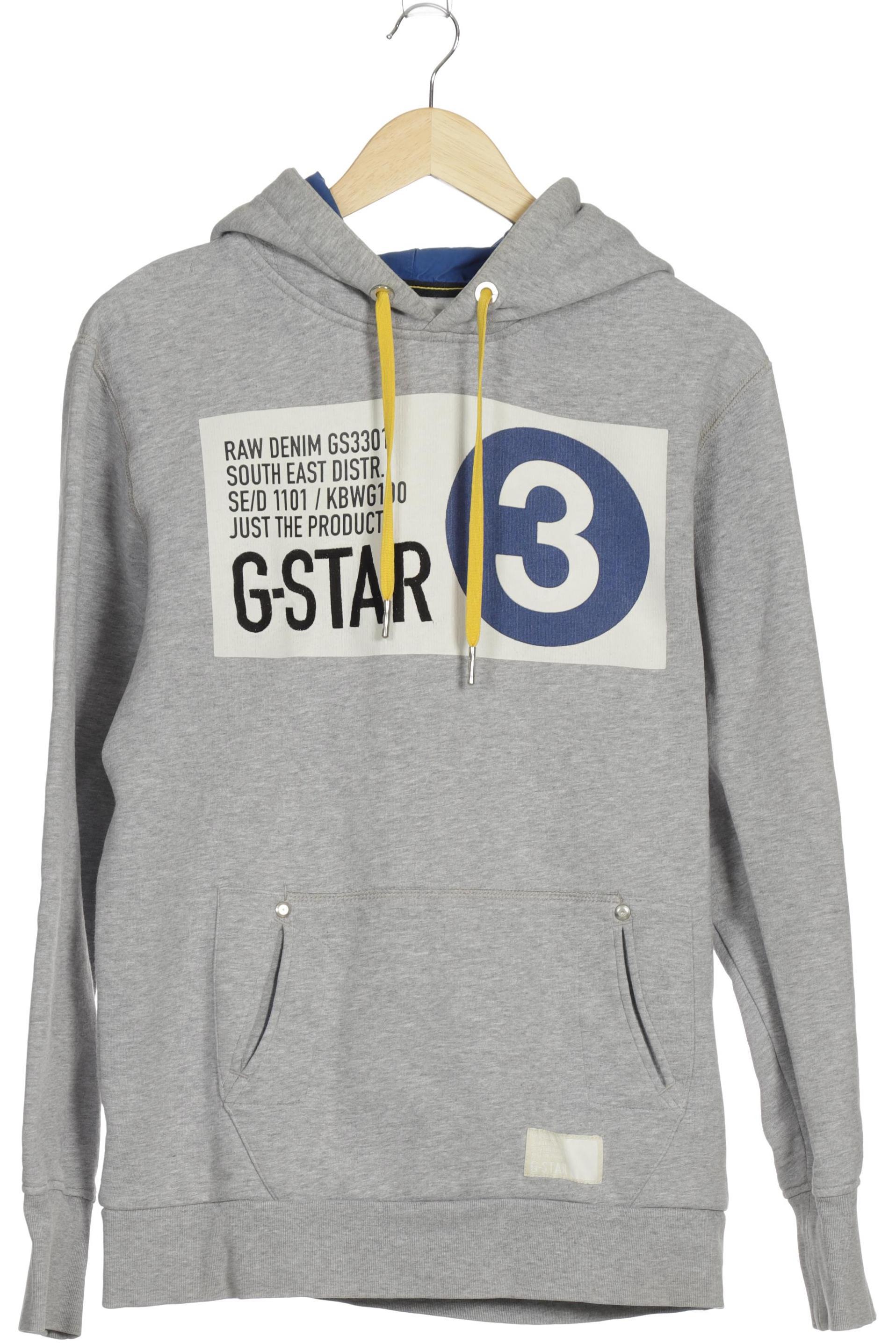 

G Star RAW Herren Kapuzenpullover, grau, Gr.
