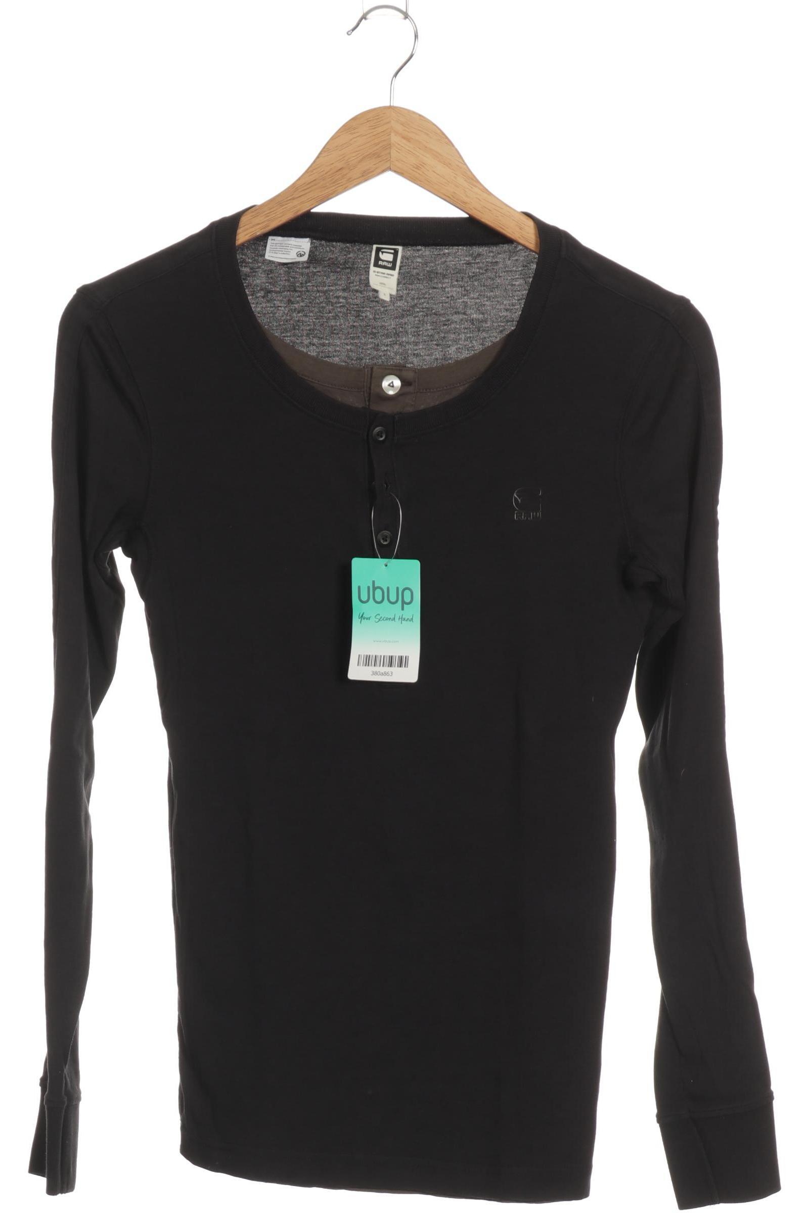 

G Star RAW Herren Langarmshirt, schwarz, Gr.