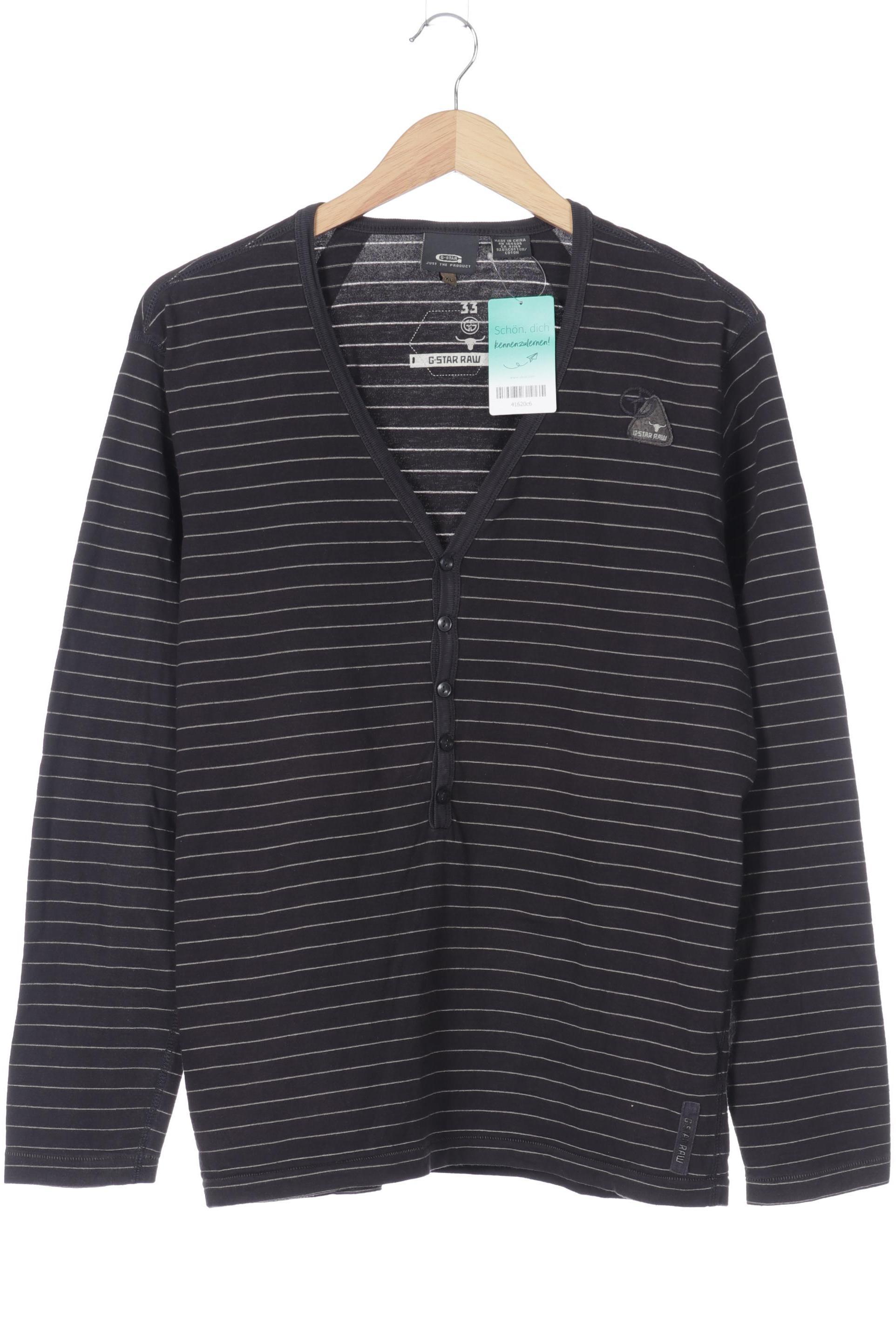 

G Star RAW Herren Langarmshirt, schwarz, Gr.